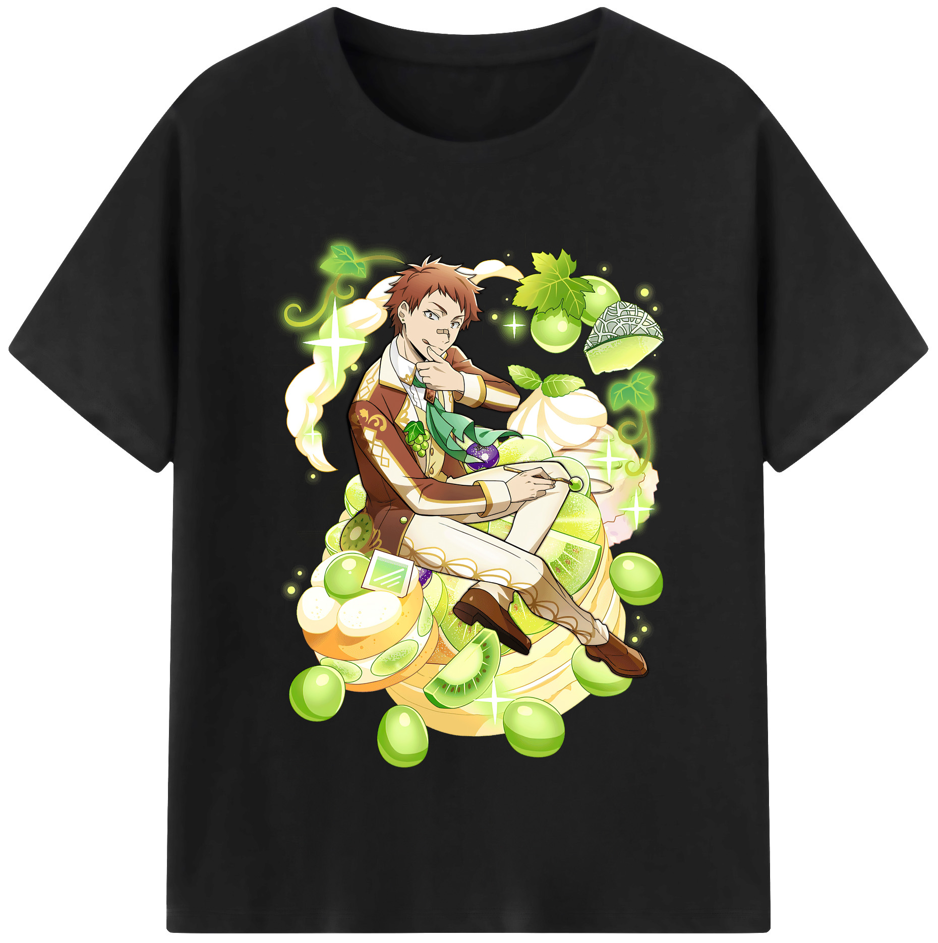 （画像用） 文豪ストレイドッグス Bungo Stray Dogs レディースカジュアルプリントTシャツ（綿100％）