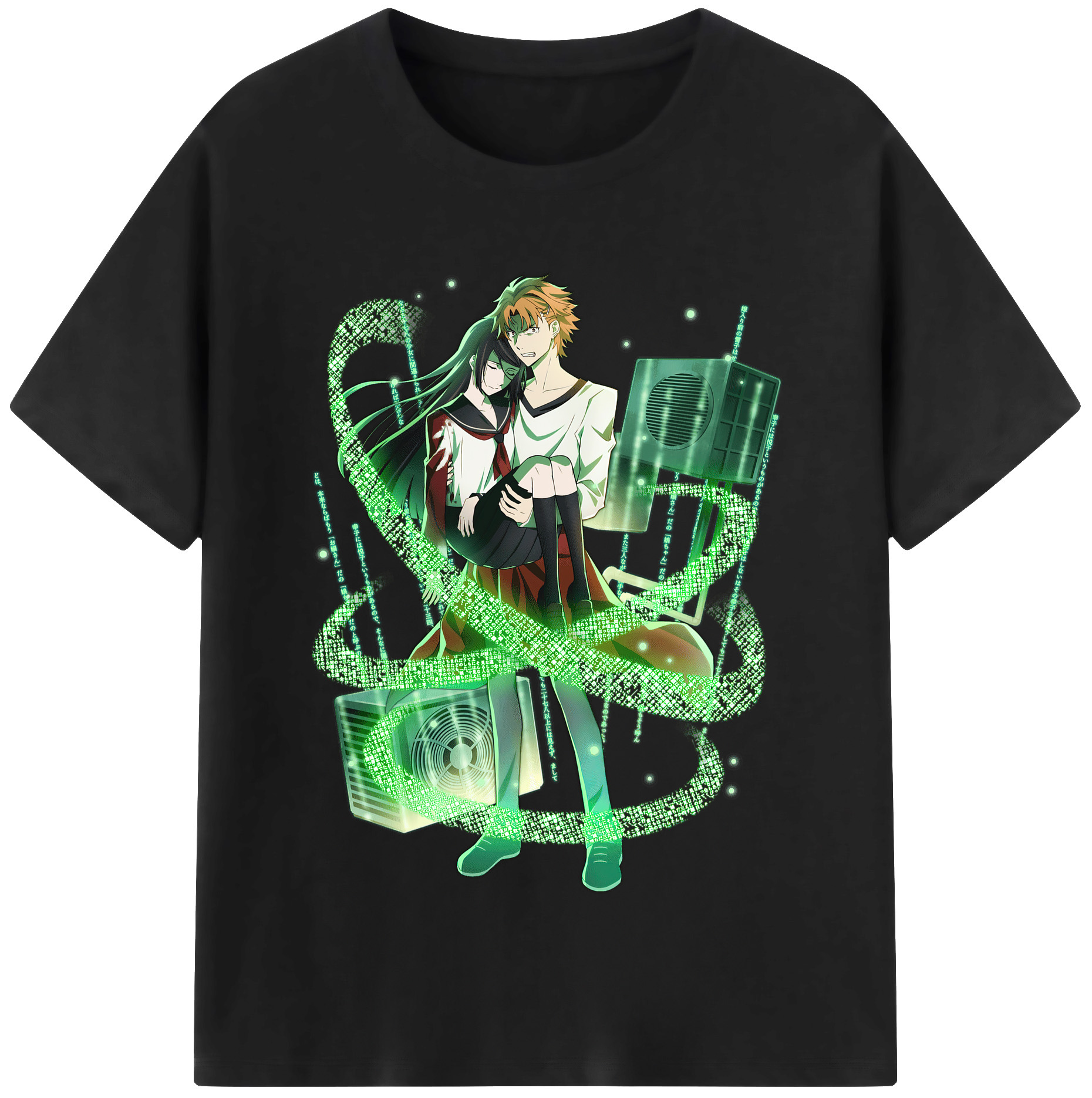 （画像用） 文豪ストレイドッグス Bungo Stray Dogs レディースカジュアルプリントTシャツ（綿100％）