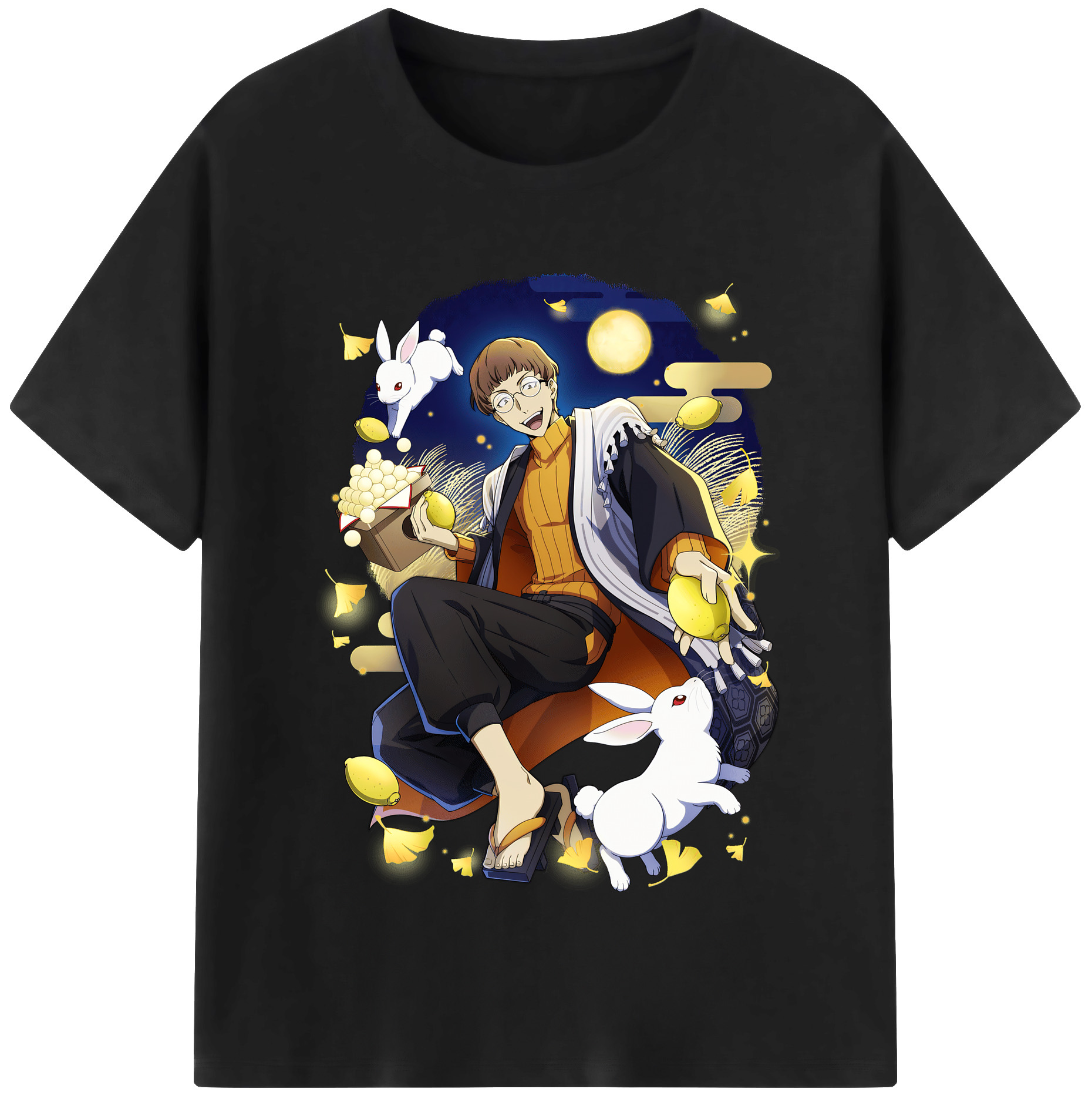 （画像用） 文豪ストレイドッグス Bungo Stray Dogs レディースカジュアルプリントTシャツ（綿100％）