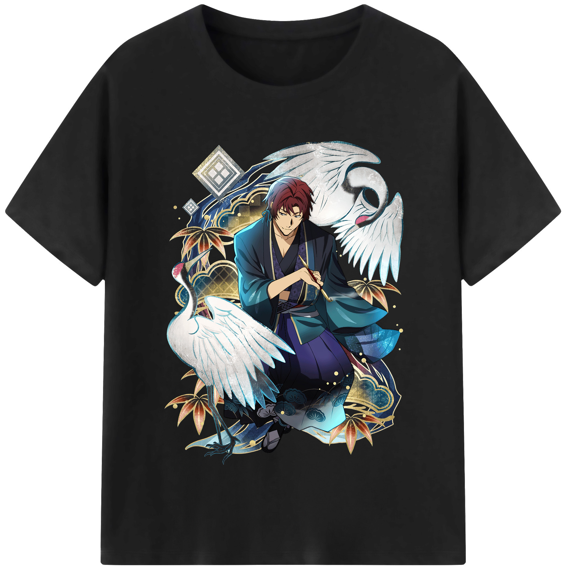 （画像用） 文豪ストレイドッグス Bungo Stray Dogs レディースカジュアルプリントTシャツ（綿100％）
