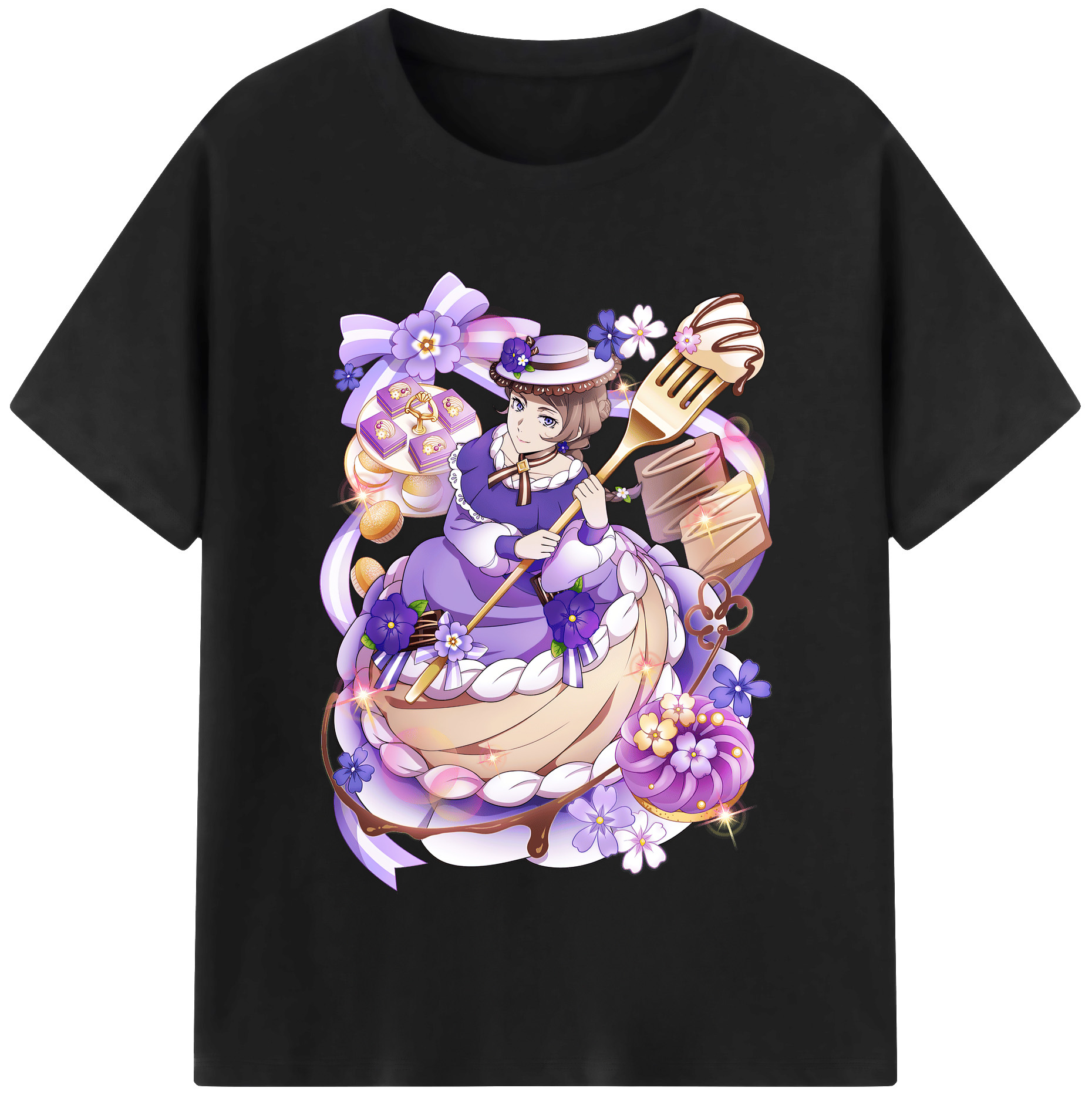 （画像用） 文豪ストレイドッグス Bungo Stray Dogs レディースカジュアルプリントTシャツ（綿100％）