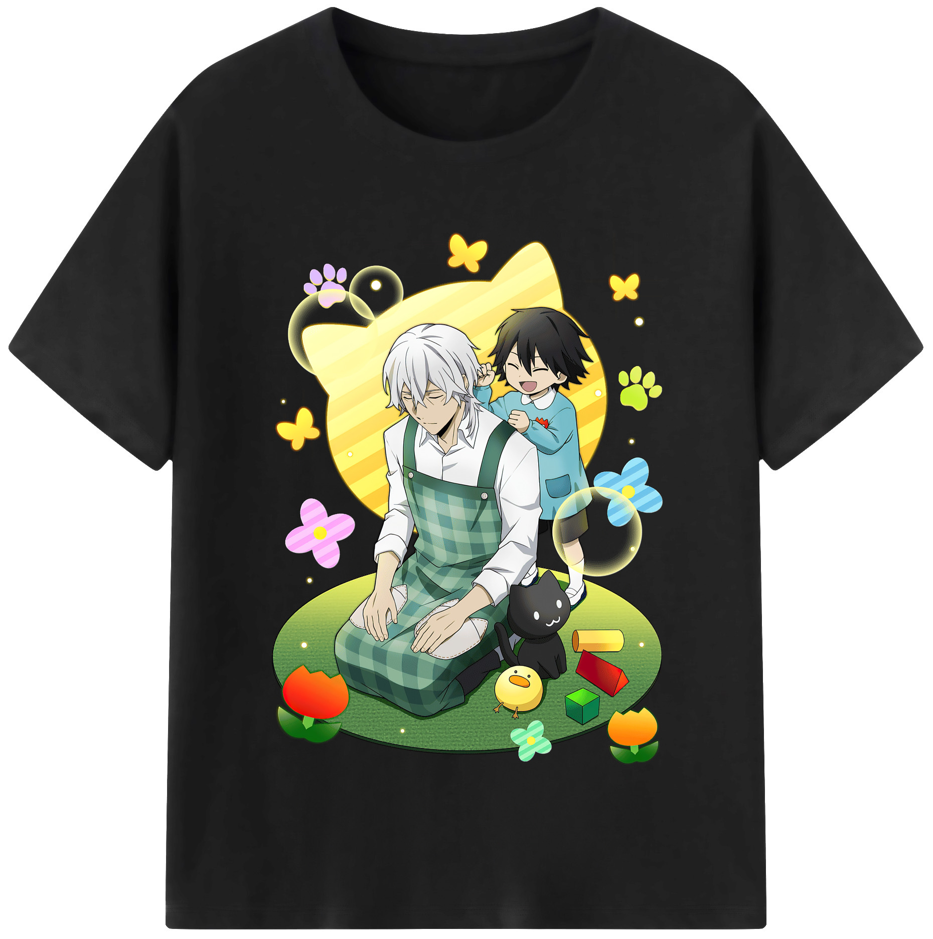 （画像用） 文豪ストレイドッグス Bungo Stray Dogs レディースカジュアルプリントTシャツ（綿100％）