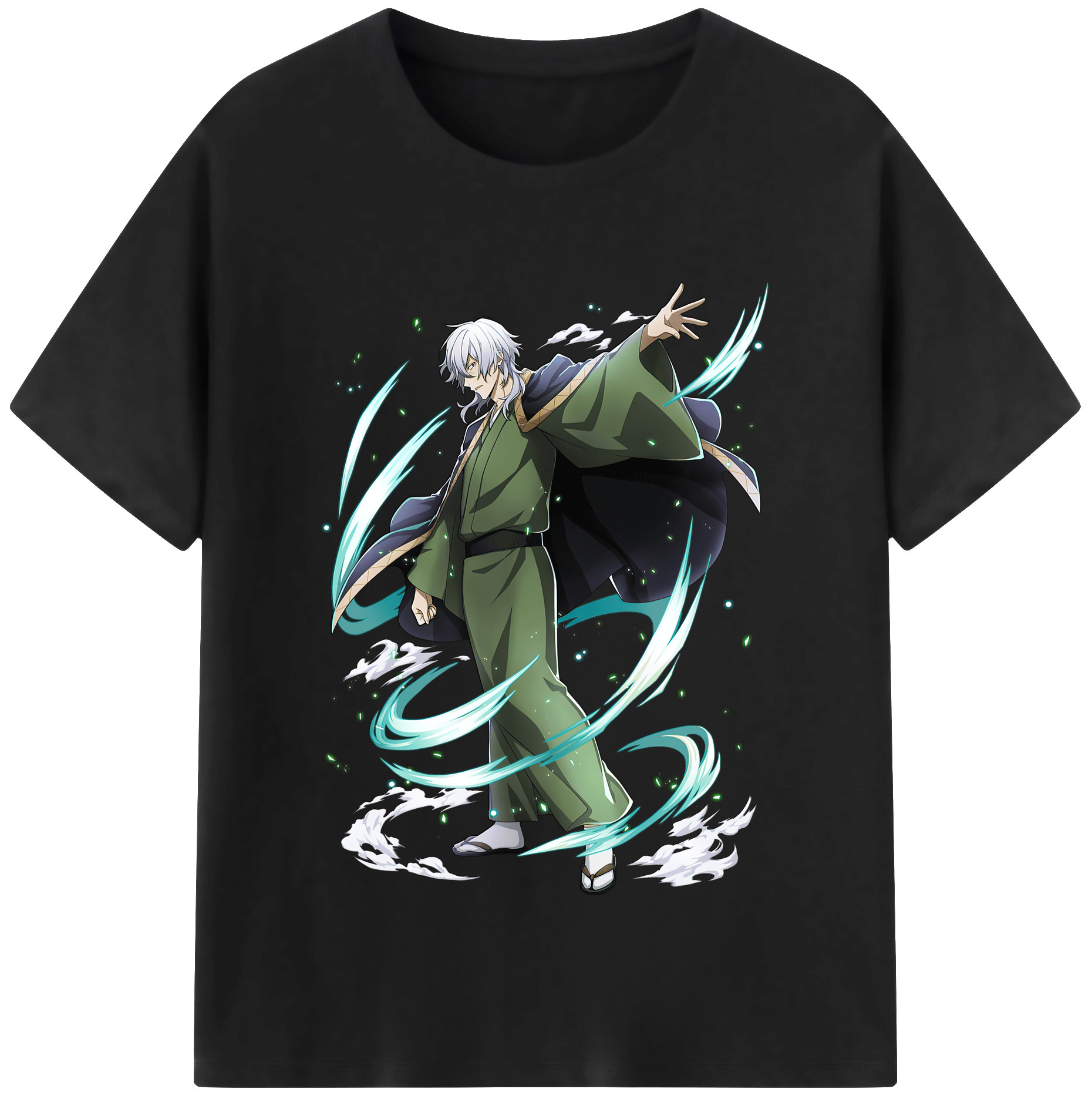 （画像用） 文豪ストレイドッグス Bungo Stray Dogs レディースカジュアルプリントTシャツ（綿100％）
