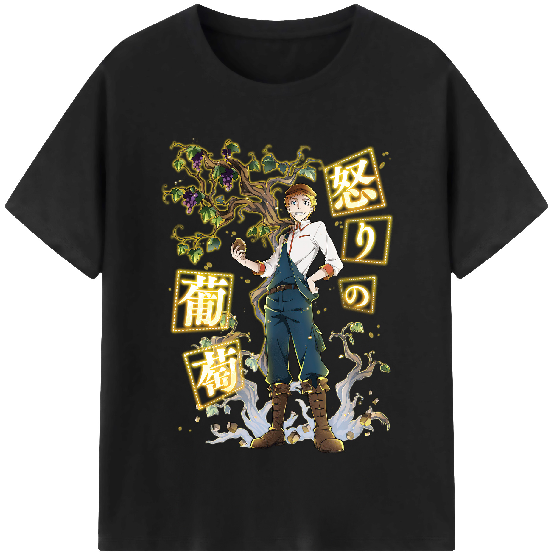 （画像用） 文豪ストレイドッグス Bungo Stray Dogs レディースカジュアルプリントTシャツ（綿100％）