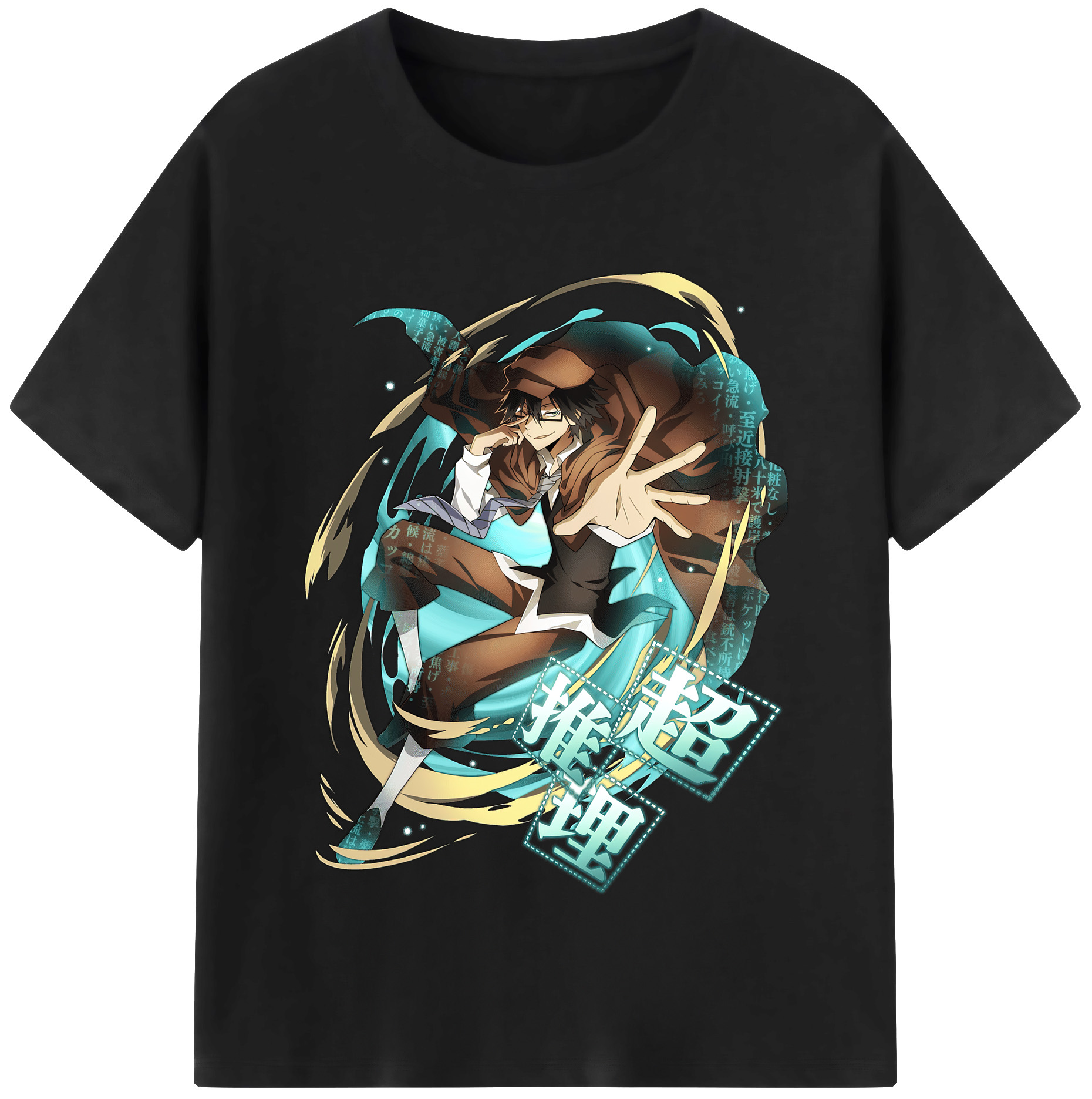 （画像用） 文豪ストレイドッグス Bungo Stray Dogs レディースカジュアルプリントTシャツ（綿100％）