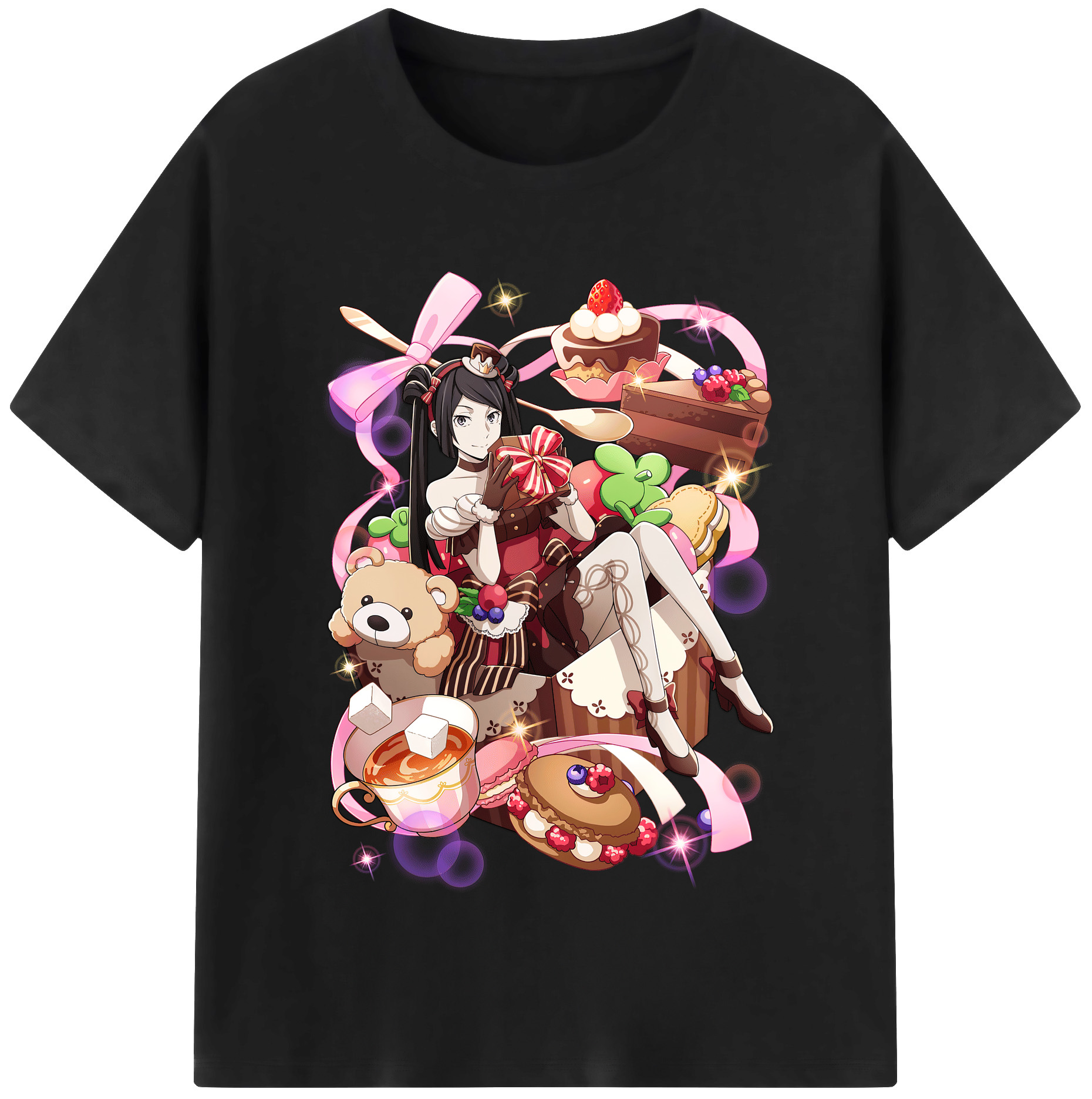 （画像用） 文豪ストレイドッグス Bungo Stray Dogs レディースカジュアルプリントTシャツ（綿100％）