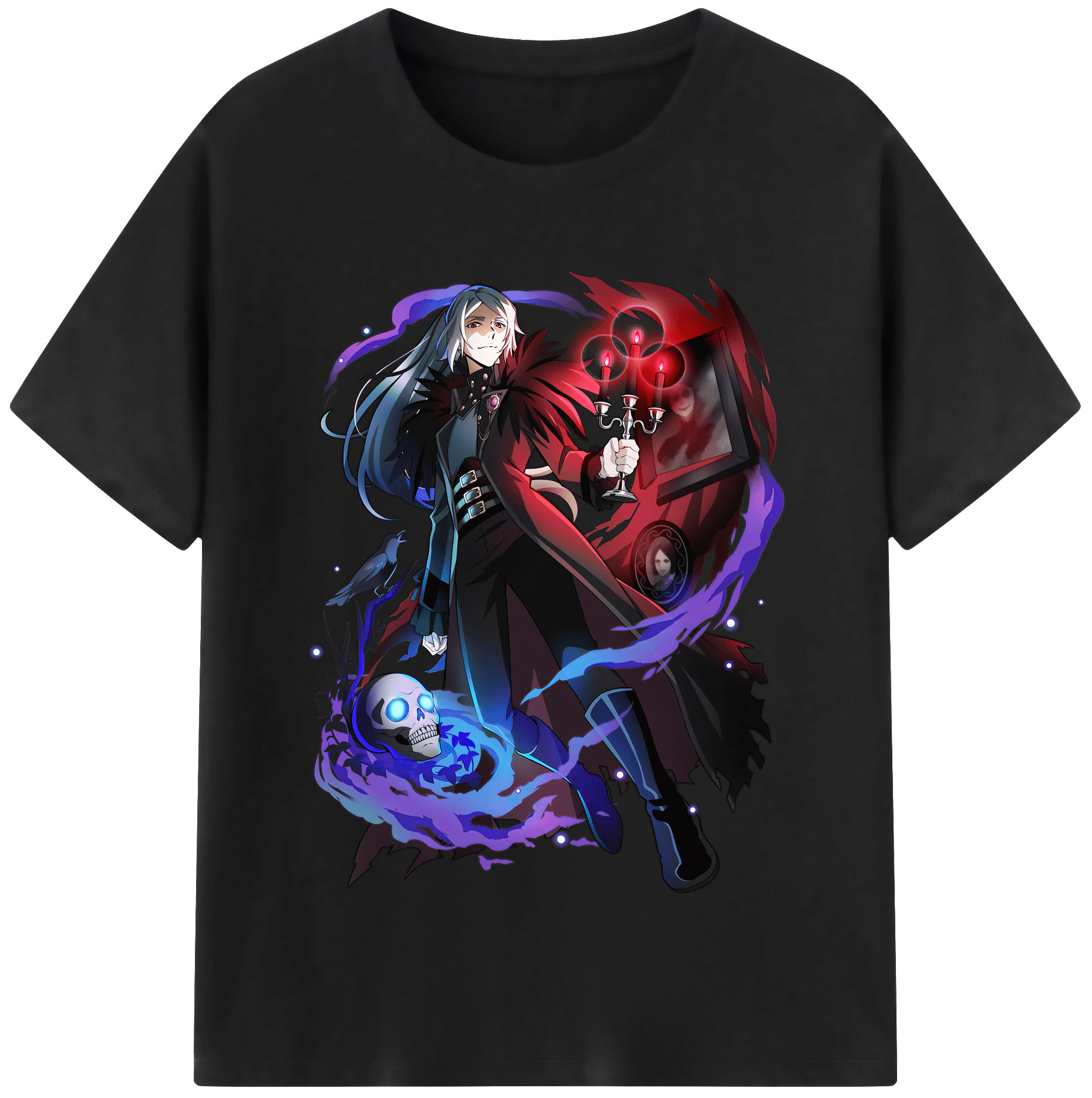 （画像用） 文豪ストレイドッグス Bungo Stray Dogs レディースカジュアルプリントTシャツ（綿100％）