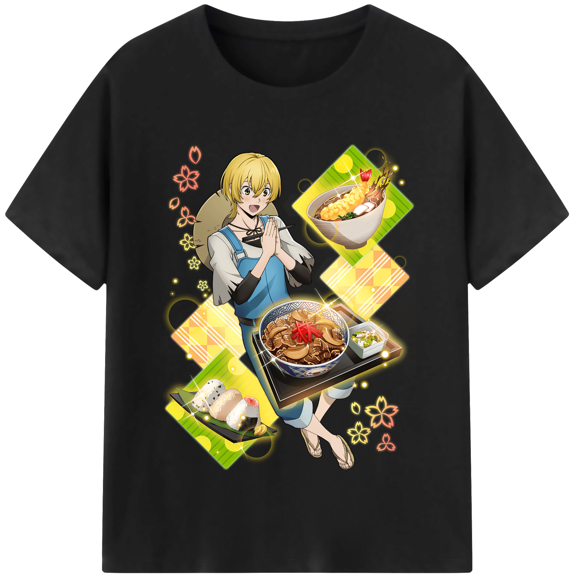 （画像用） 文豪ストレイドッグス Bungo Stray Dogs レディースカジュアルプリントTシャツ（綿100％）