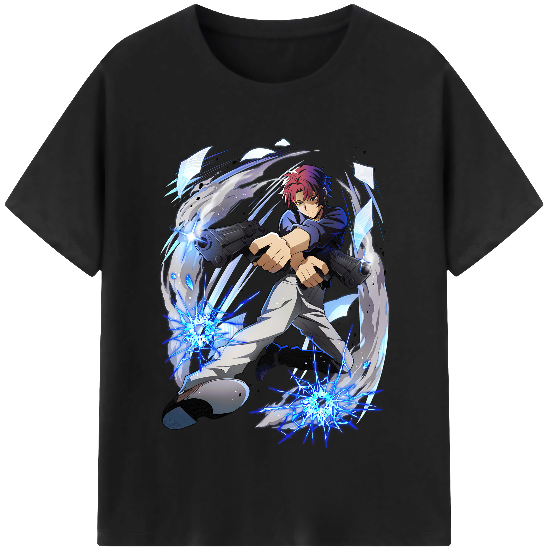 （画像用） 文豪ストレイドッグス Bungo Stray Dogs レディースカジュアルプリントTシャツ（綿100％）
