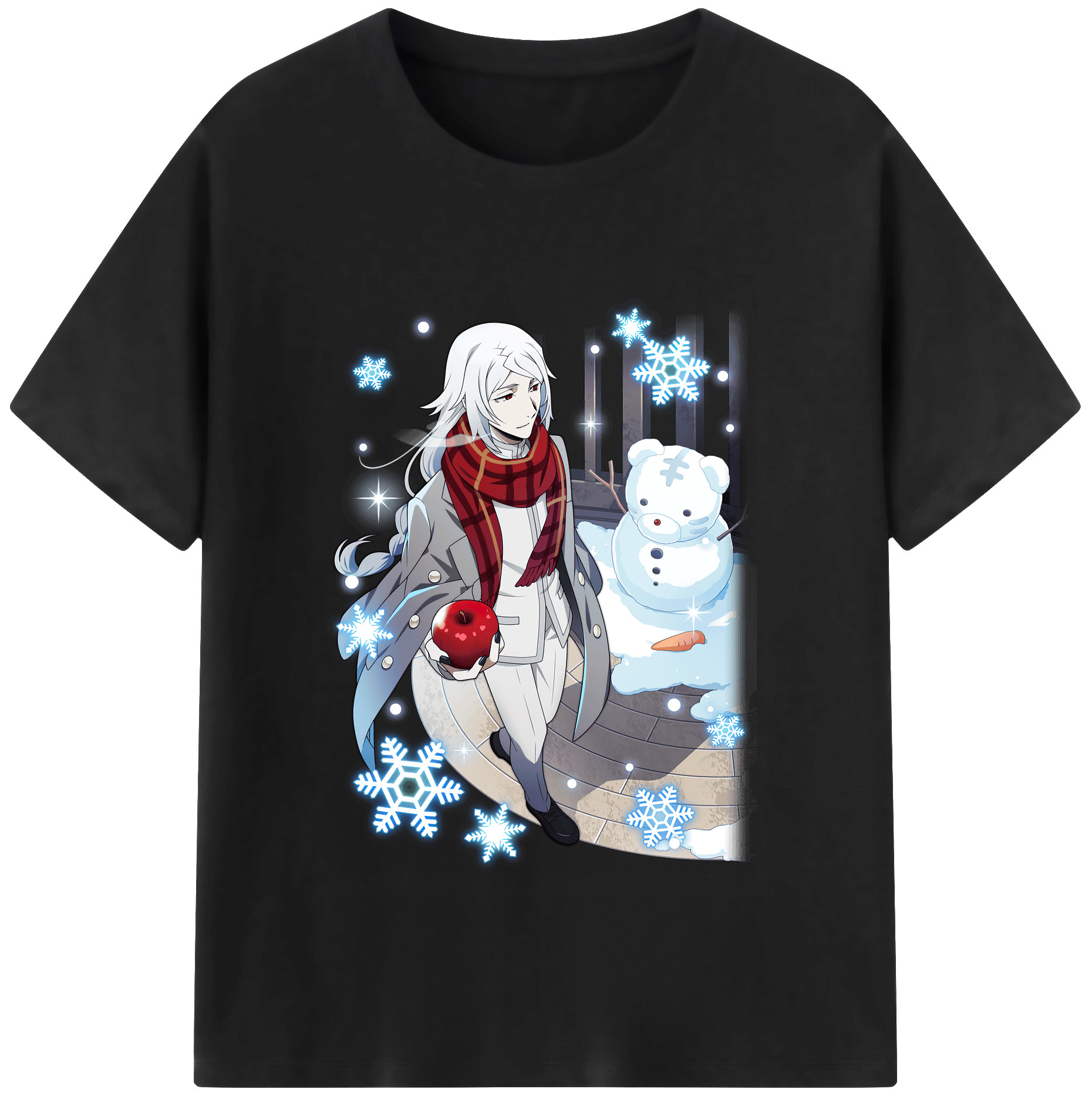 （画像用） 文豪ストレイドッグス Bungo Stray Dogs レディースカジュアルプリントTシャツ（綿100％）