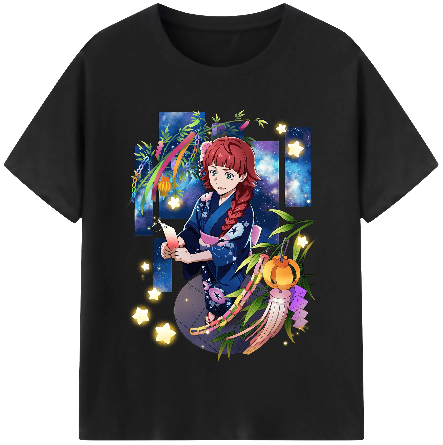 （画像用） 文豪ストレイドッグス Bungo Stray Dogs レディースカジュアルプリントTシャツ（綿100％）