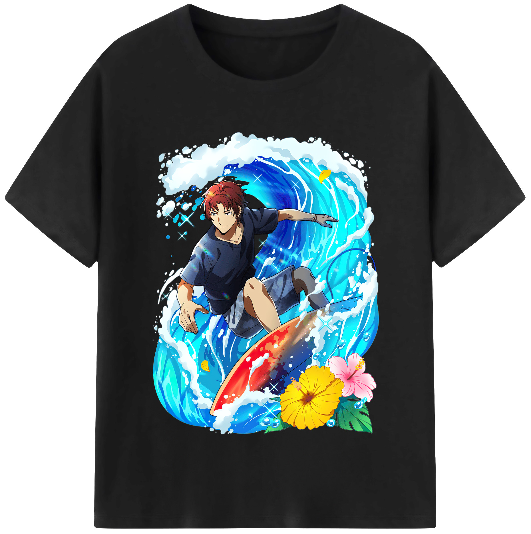（画像用） 文豪ストレイドッグス Bungo Stray Dogs レディースカジュアルプリントTシャツ（綿100％）
