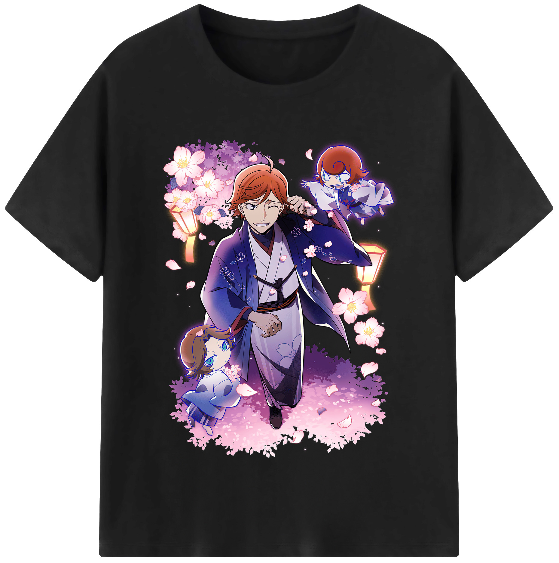 （画像用） 文豪ストレイドッグス Bungo Stray Dogs レディースカジュアルプリントTシャツ（綿100％）