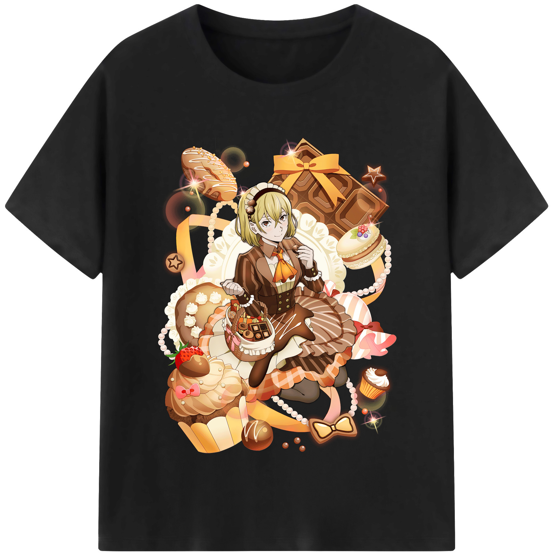 （画像用） 文豪ストレイドッグス Bungo Stray Dogs レディースカジュアルプリントTシャツ（綿100％）