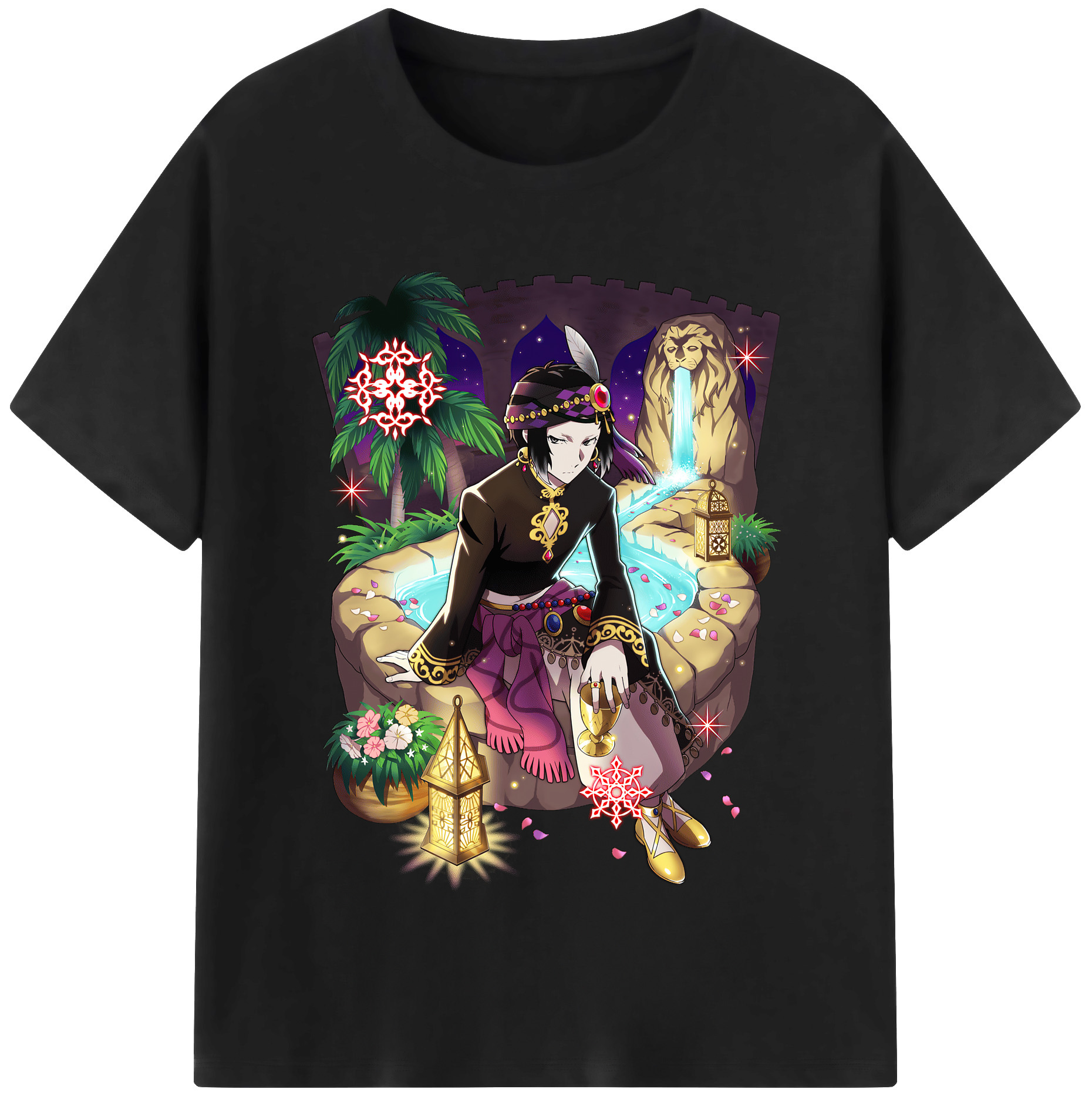 （画像用） 文豪ストレイドッグス Bungo Stray Dogs レディースカジュアルプリントTシャツ（綿100％）