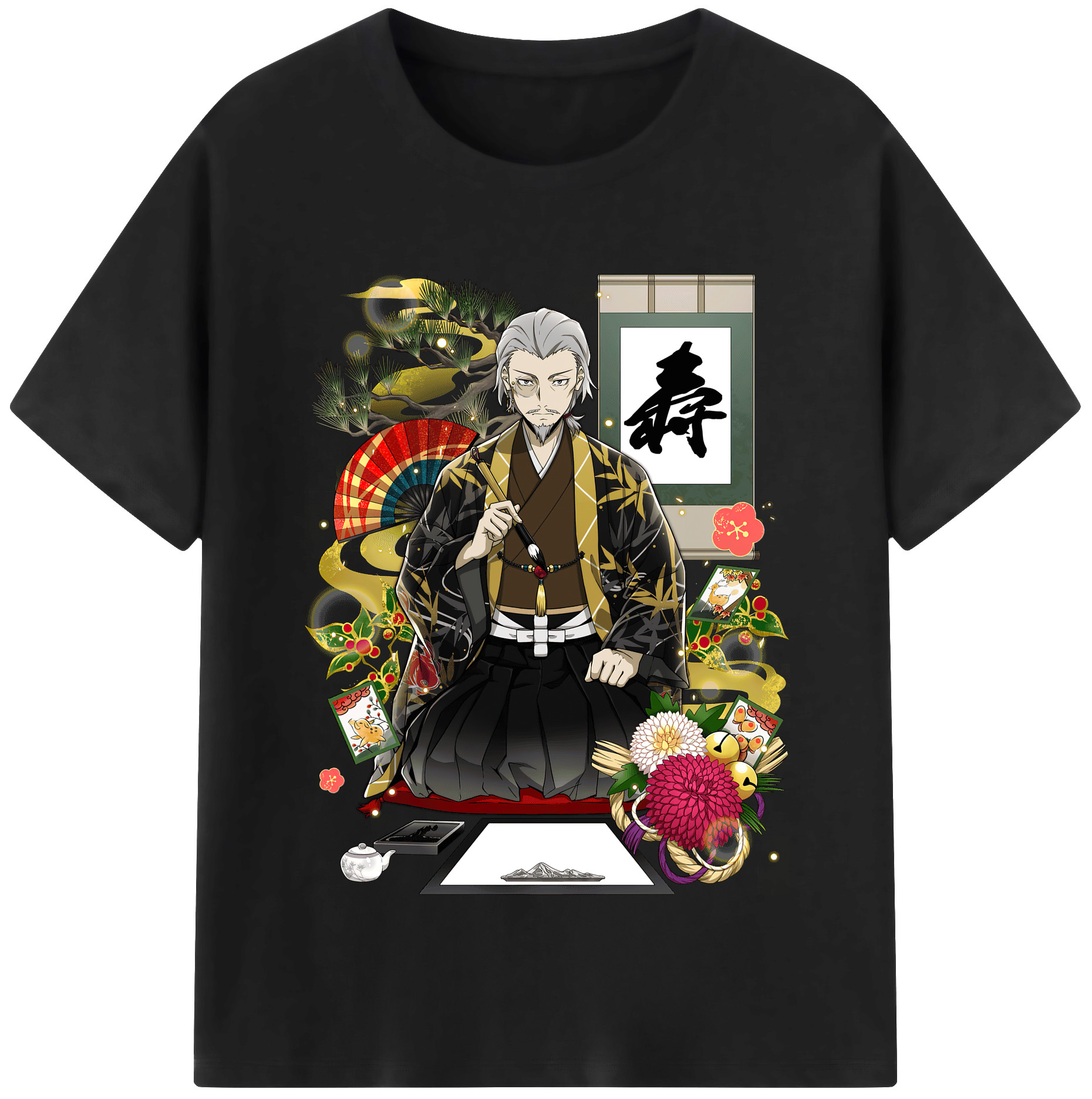 （画像用） 文豪ストレイドッグス Bungo Stray Dogs レディースカジュアルプリントTシャツ（綿100％）