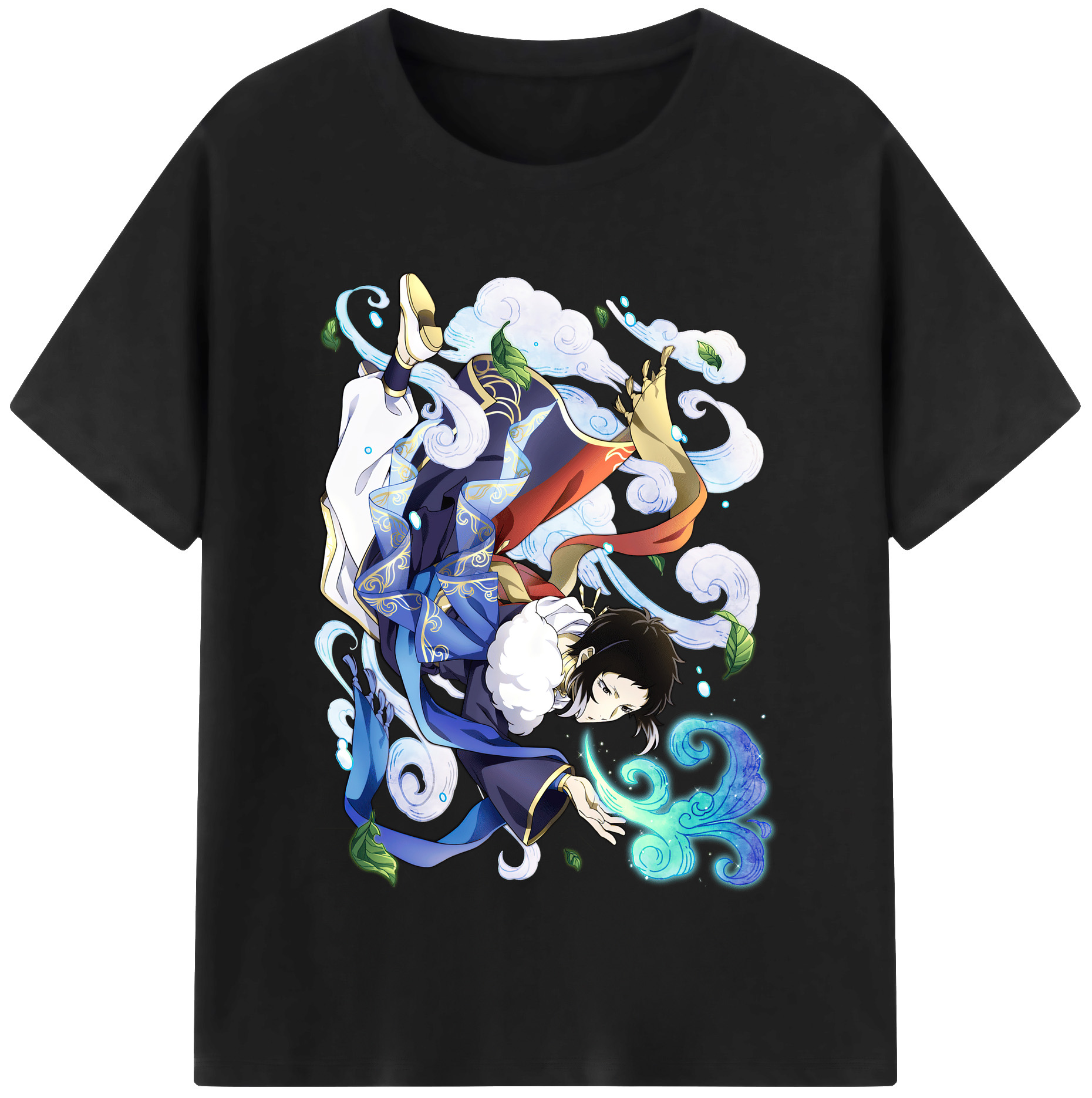 （画像用） 文豪ストレイドッグス Bungo Stray Dogs レディースカジュアルプリントTシャツ（綿100％）