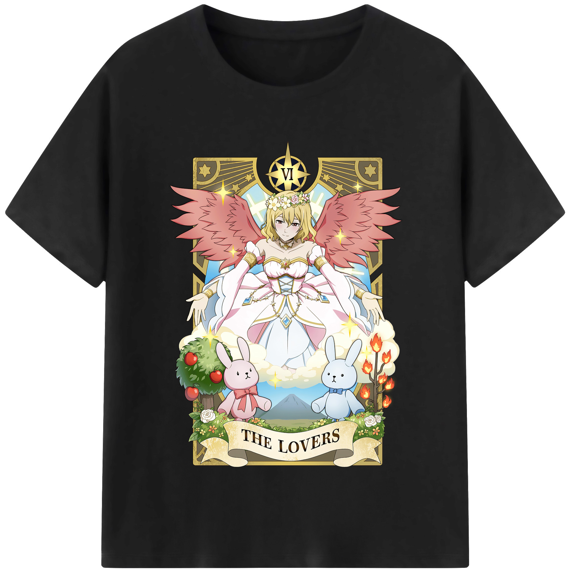 （画像用） 文豪ストレイドッグス Bungo Stray Dogs レディースカジュアルプリントTシャツ（綿100％）