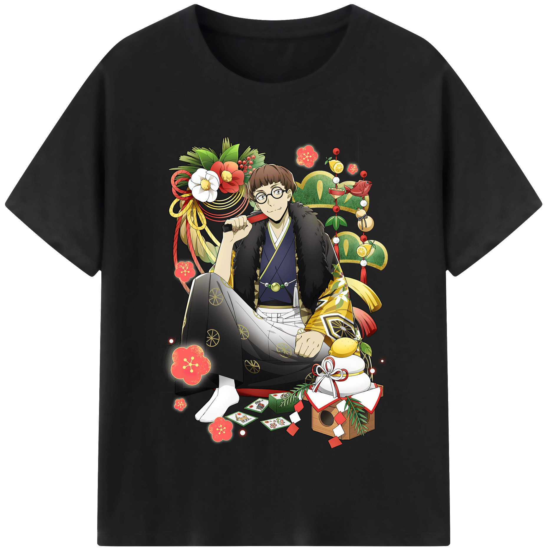（画像用） 文豪ストレイドッグス Bungo Stray Dogs レディースカジュアルプリントTシャツ（綿100％）