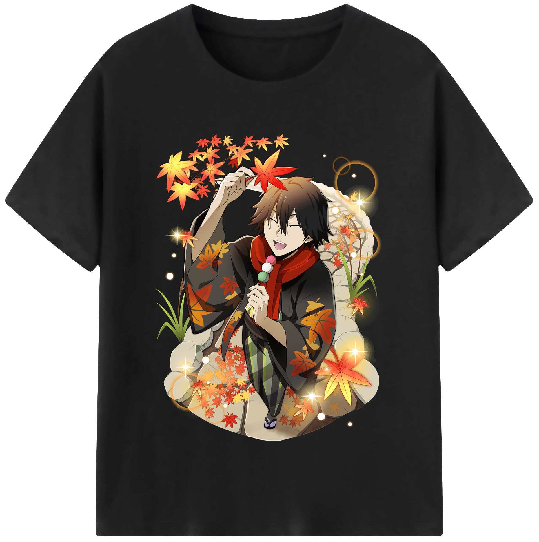 （画像用） 文豪ストレイドッグス Bungo Stray Dogs レディースカジュアルプリントTシャツ（綿100％）