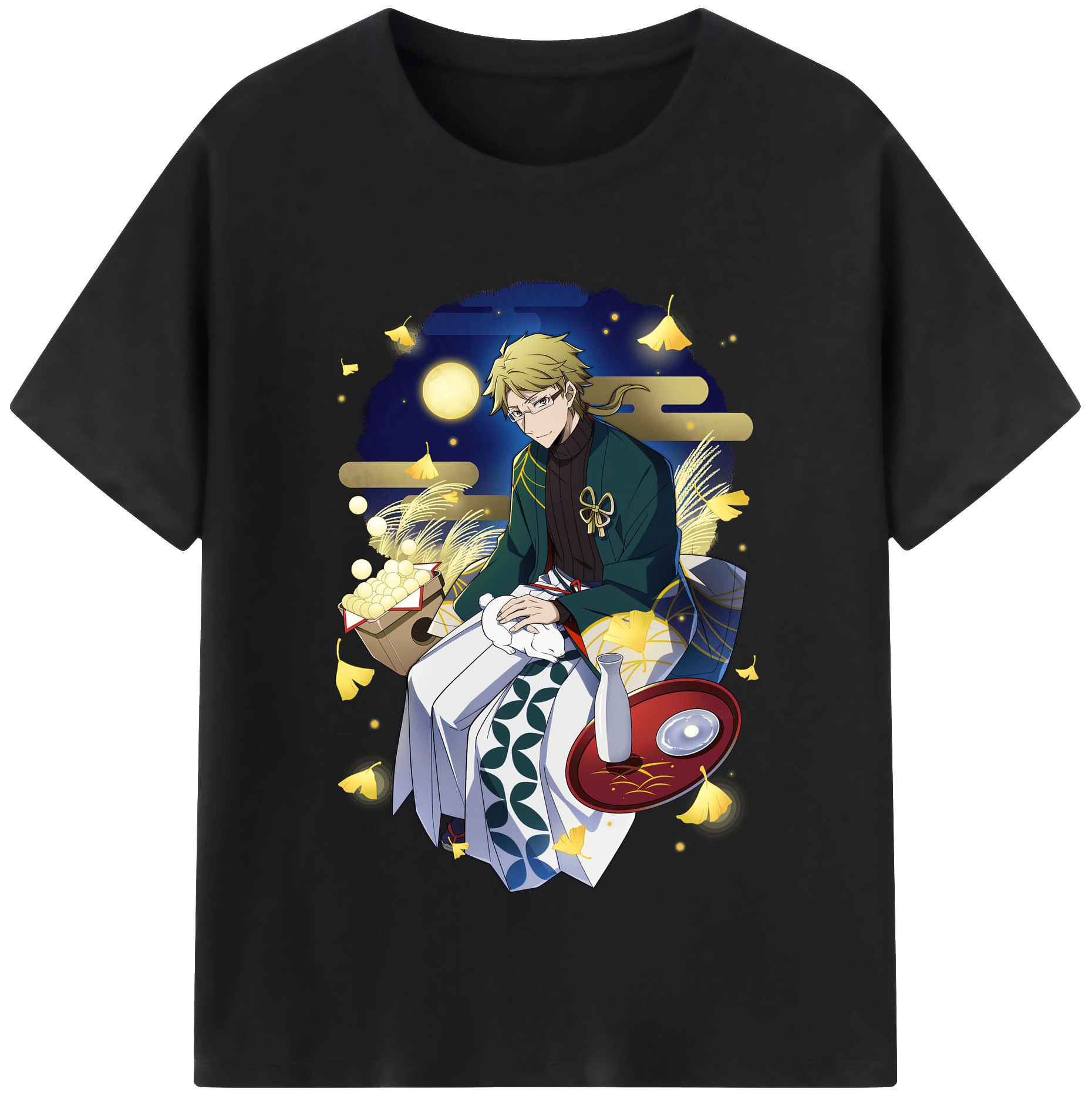 （画像用） 文豪ストレイドッグス Bungo Stray Dogs レディースカジュアルプリントTシャツ（綿100％）