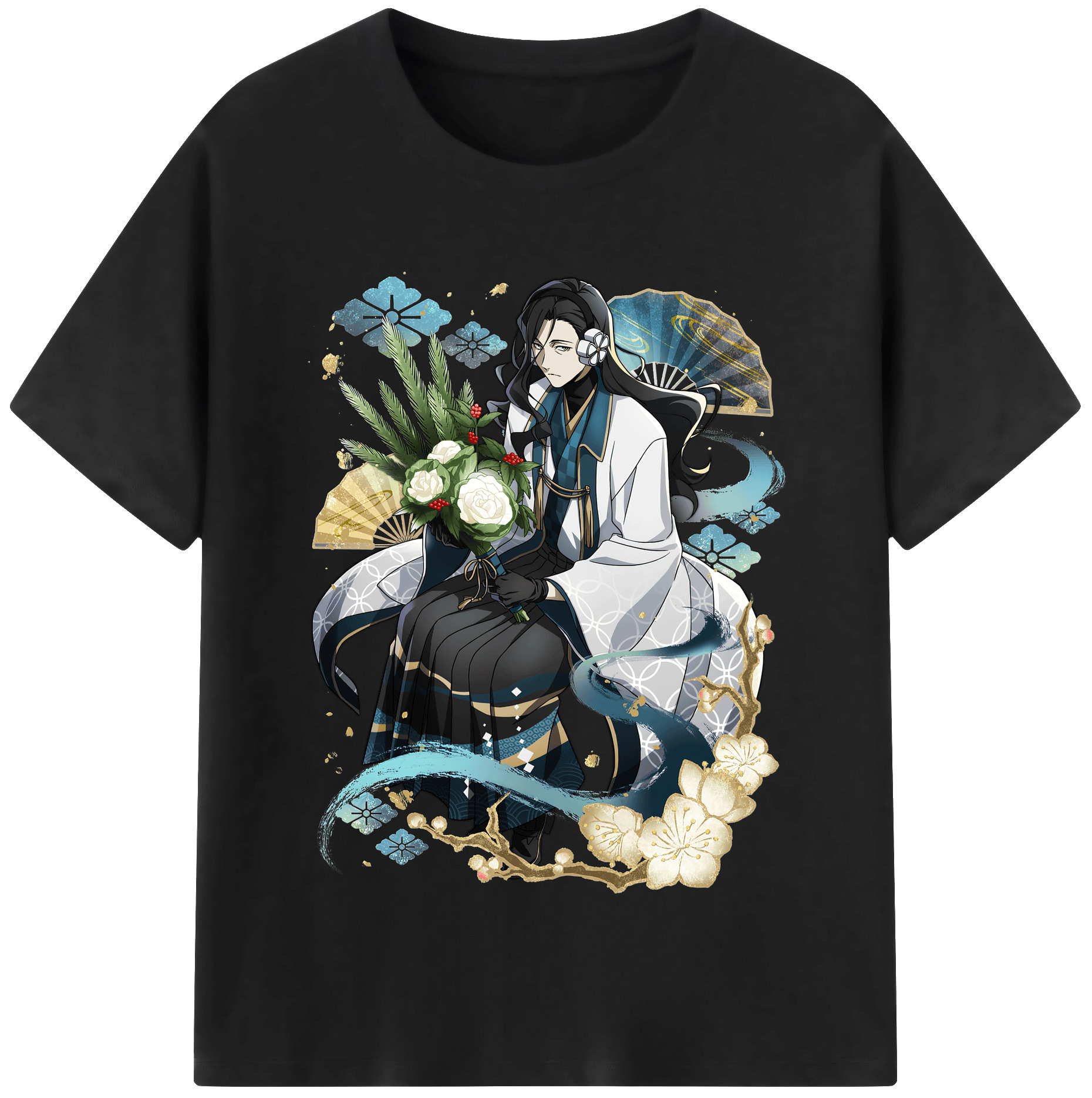 （画像用） 文豪ストレイドッグス Bungo Stray Dogs レディースカジュアルプリントTシャツ（綿100％）