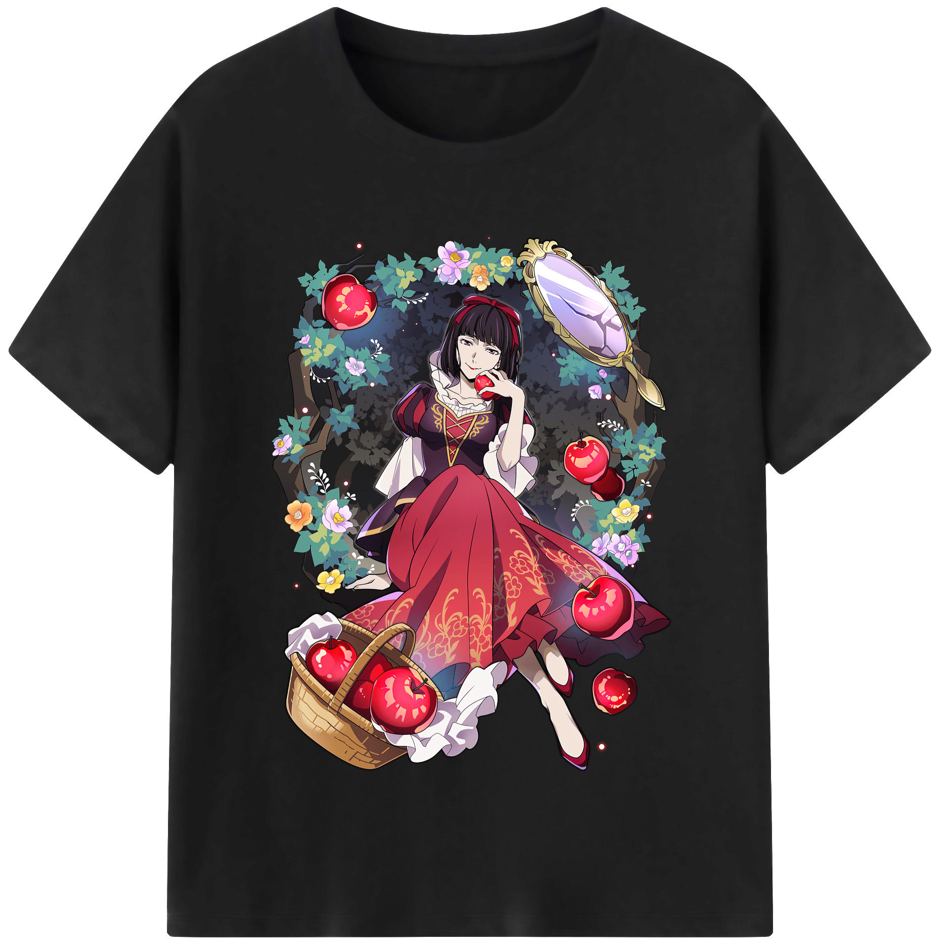 （画像用） 文豪ストレイドッグス Bungo Stray Dogs レディースカジュアルプリントTシャツ（綿100％）