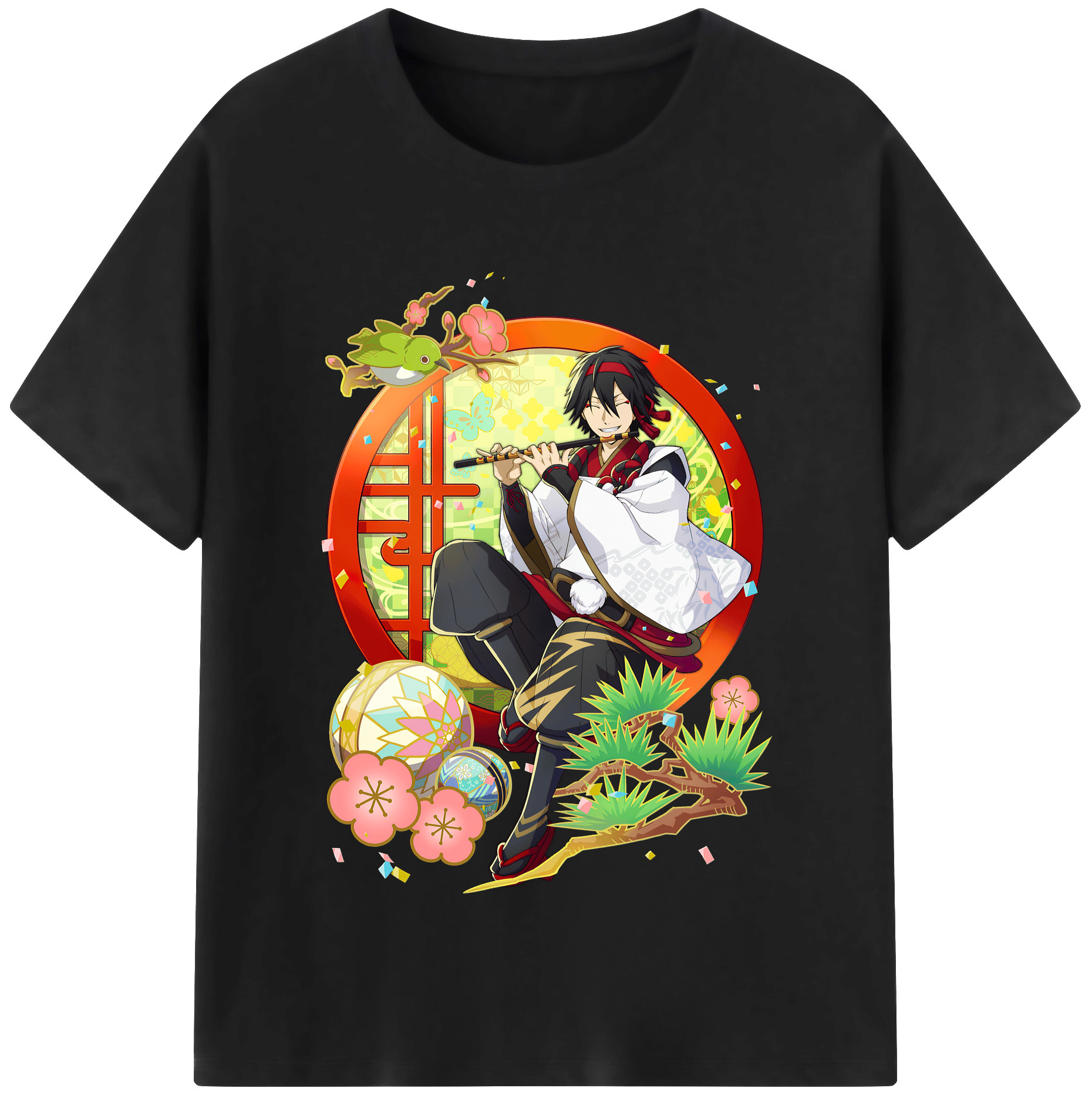 （画像用） 文豪ストレイドッグス Bungo Stray Dogs レディースカジュアルプリントTシャツ（綿100％）