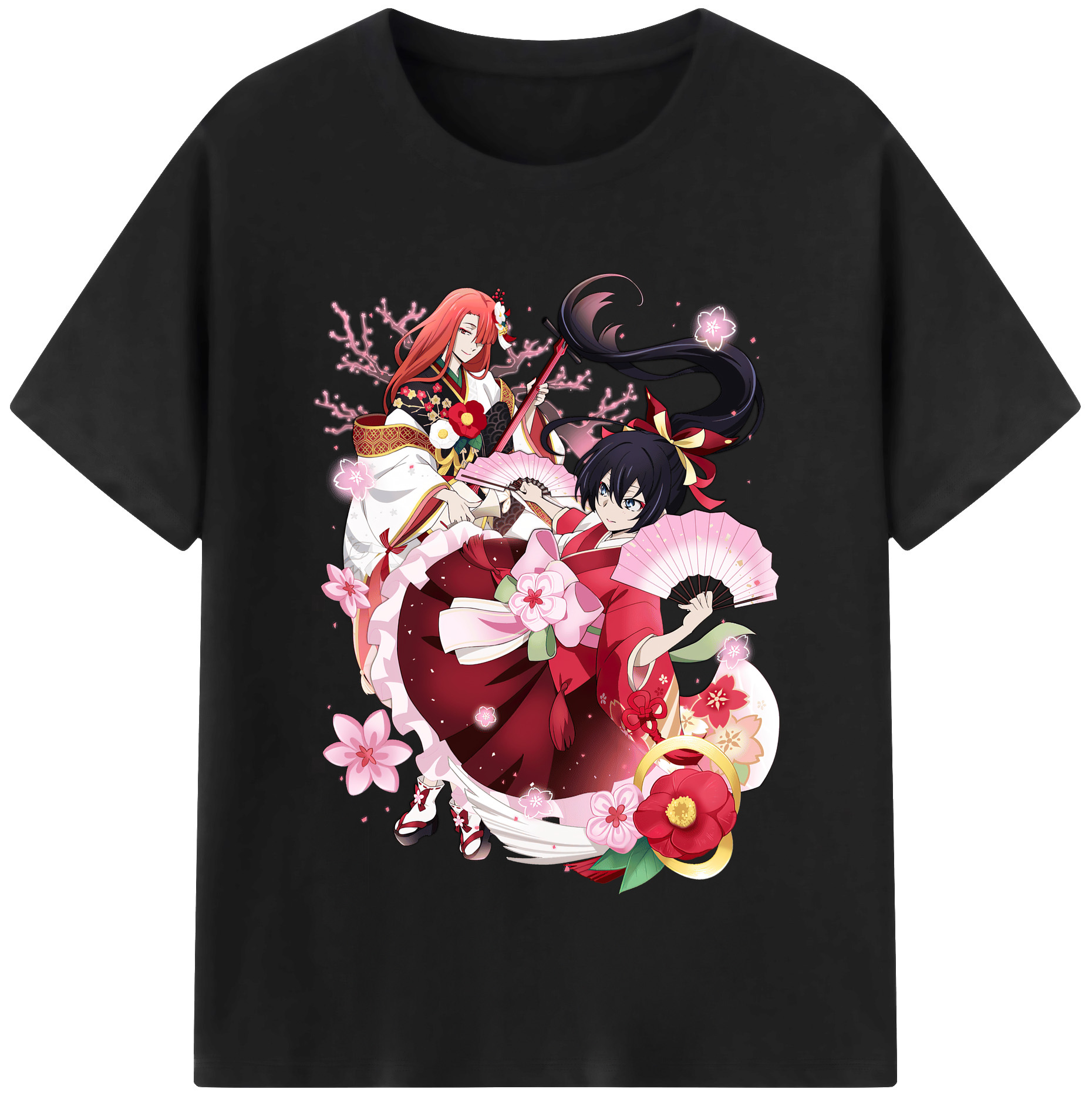 （画像用） 文豪ストレイドッグス Bungo Stray Dogs レディースカジュアルプリントTシャツ（綿100％）