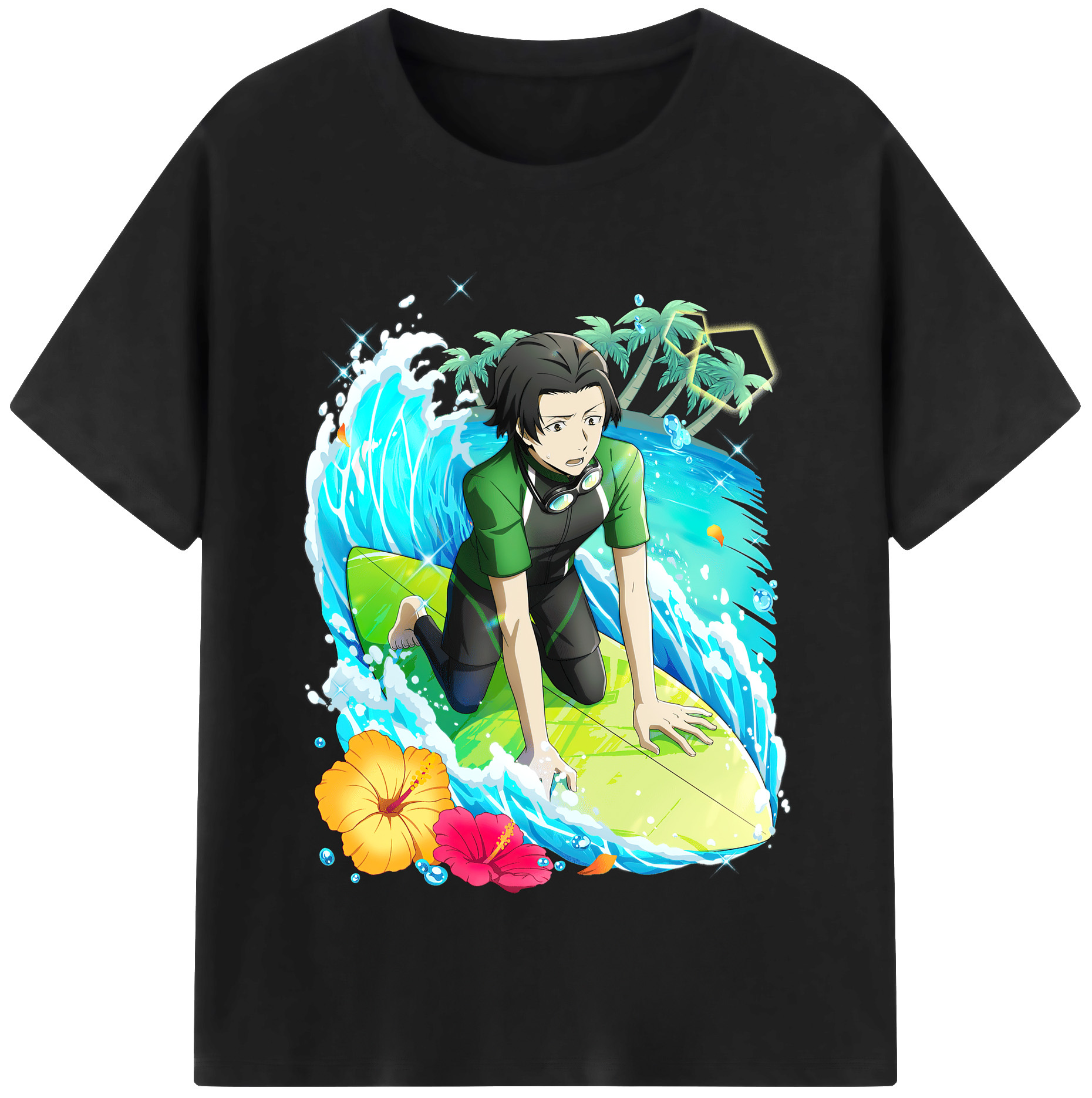 （画像用） 文豪ストレイドッグス Bungo Stray Dogs レディースカジュアルプリントTシャツ（綿100％）