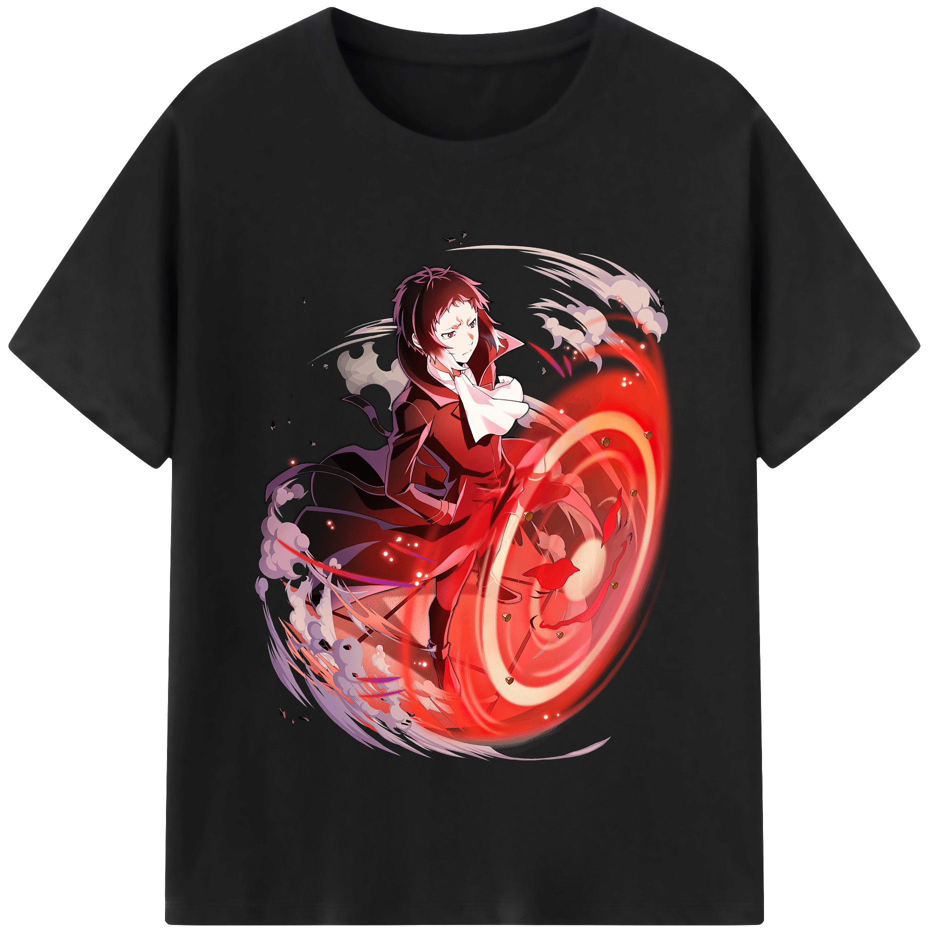 （画像用） 文豪ストレイドッグス Bungo Stray Dogs レディースカジュアルプリントTシャツ（綿100％）