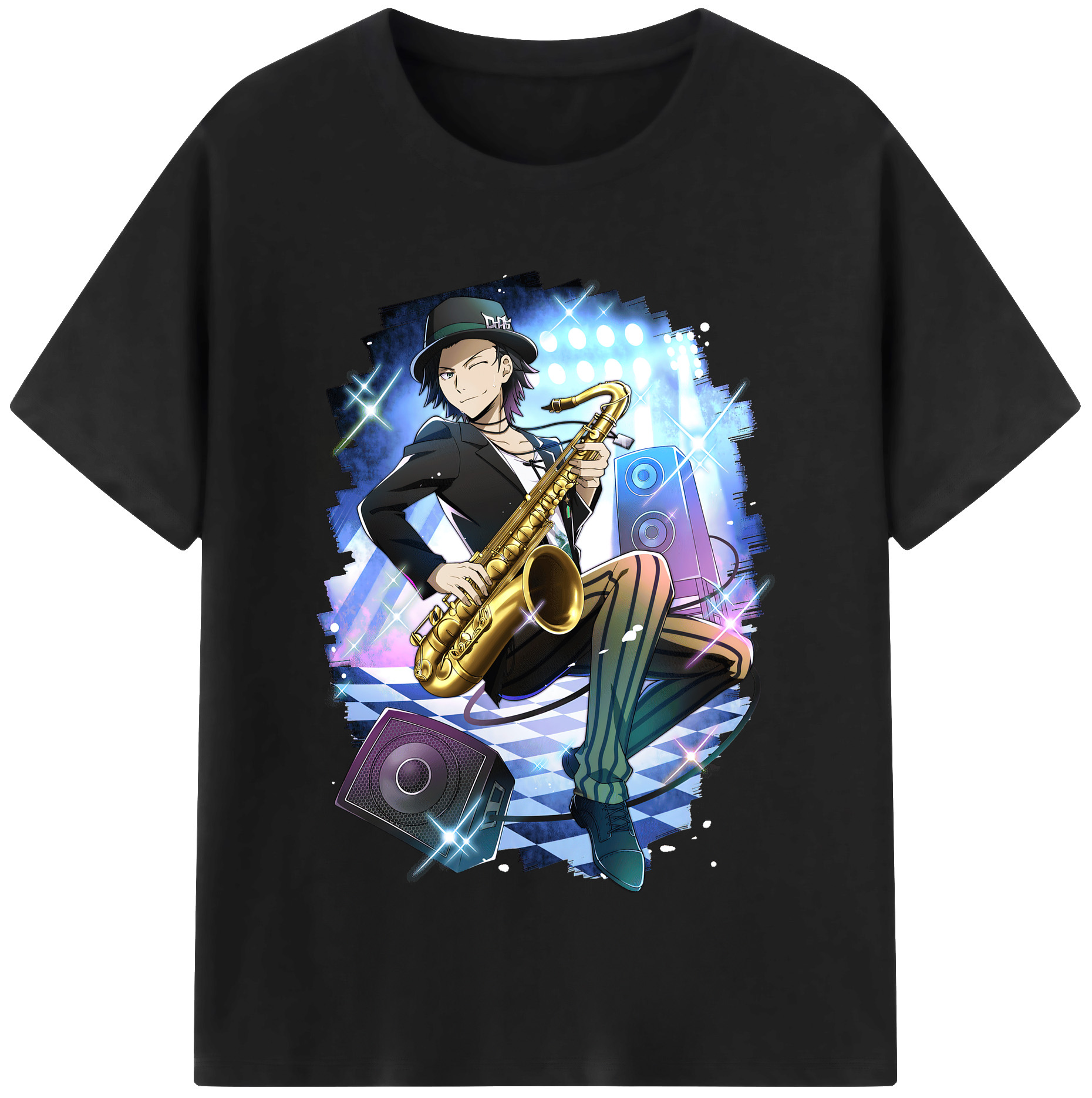 （画像用） 文豪ストレイドッグス Bungo Stray Dogs レディースカジュアルプリントTシャツ（綿100％）