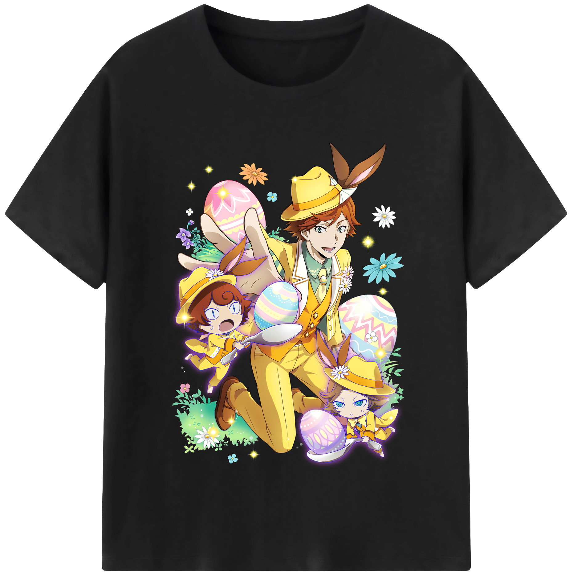 （画像用） 文豪ストレイドッグス Bungo Stray Dogs レディースカジュアルプリントTシャツ（綿100％）