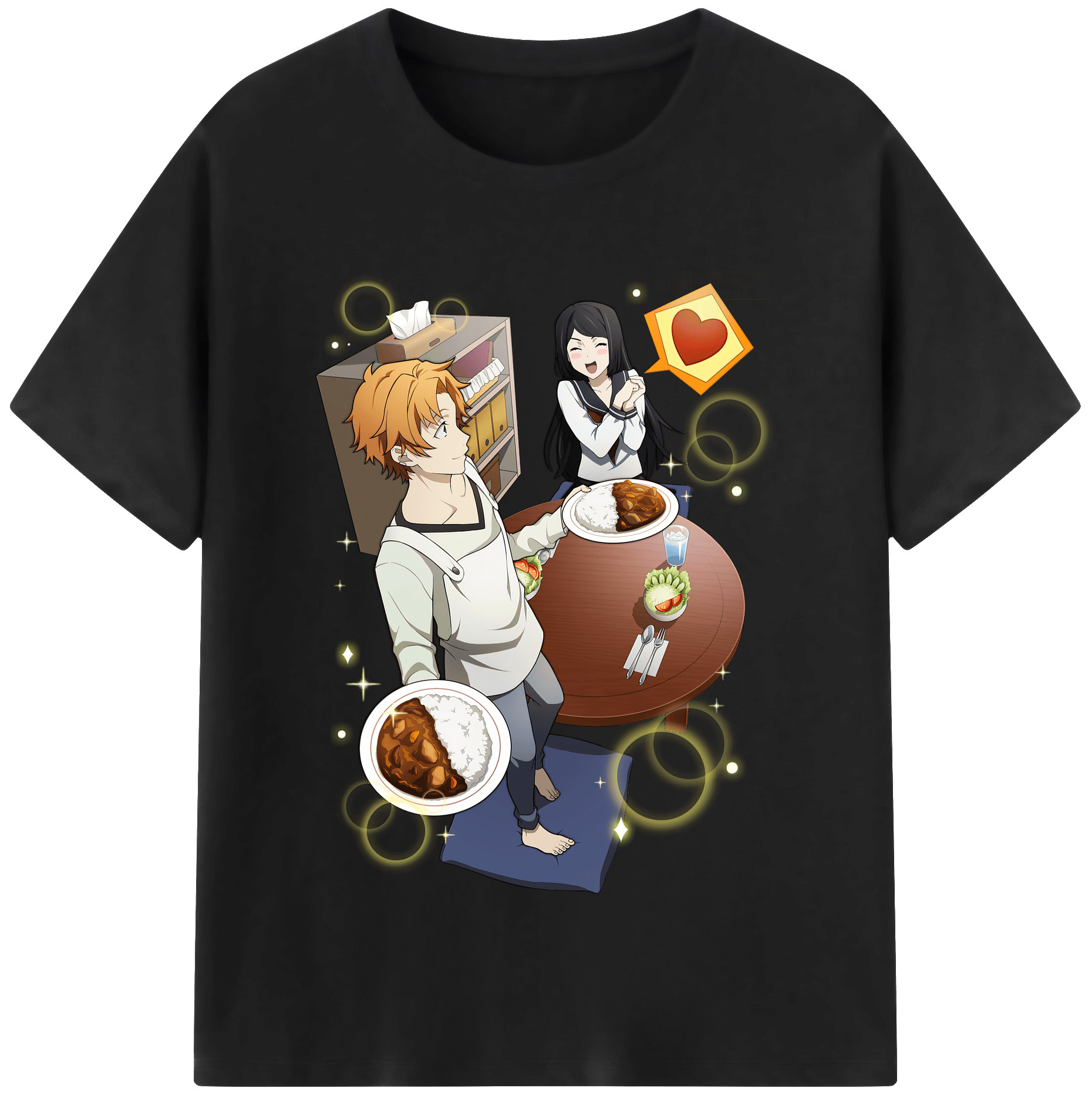（画像用） 文豪ストレイドッグス Bungo Stray Dogs レディースカジュアルプリントTシャツ（綿100％）
