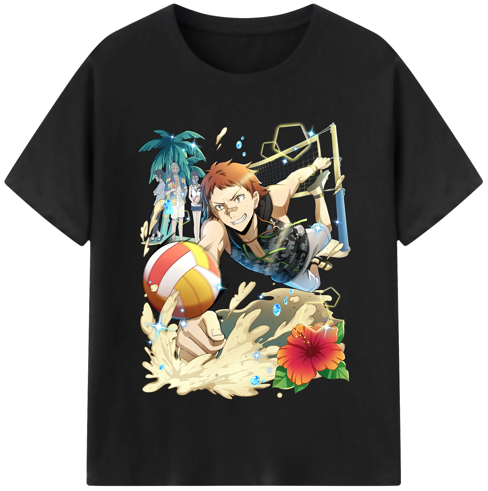 （画像用） 文豪ストレイドッグス Bungo Stray Dogs レディースカジュアルプリントTシャツ（綿100％）