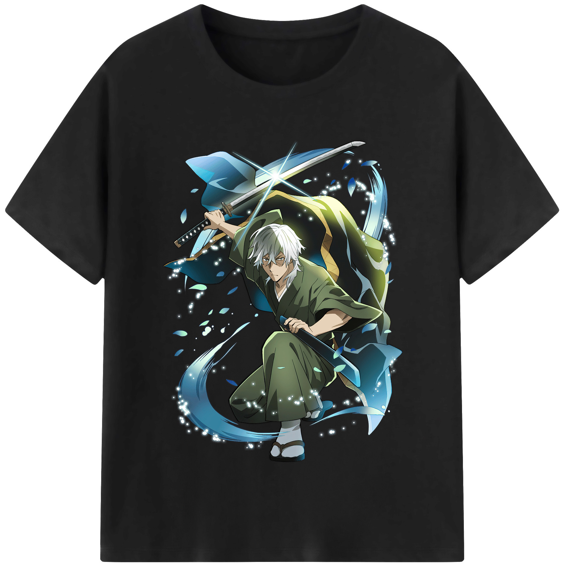 （画像用） 文豪ストレイドッグス Bungo Stray Dogs レディースカジュアルプリントTシャツ（綿100％）