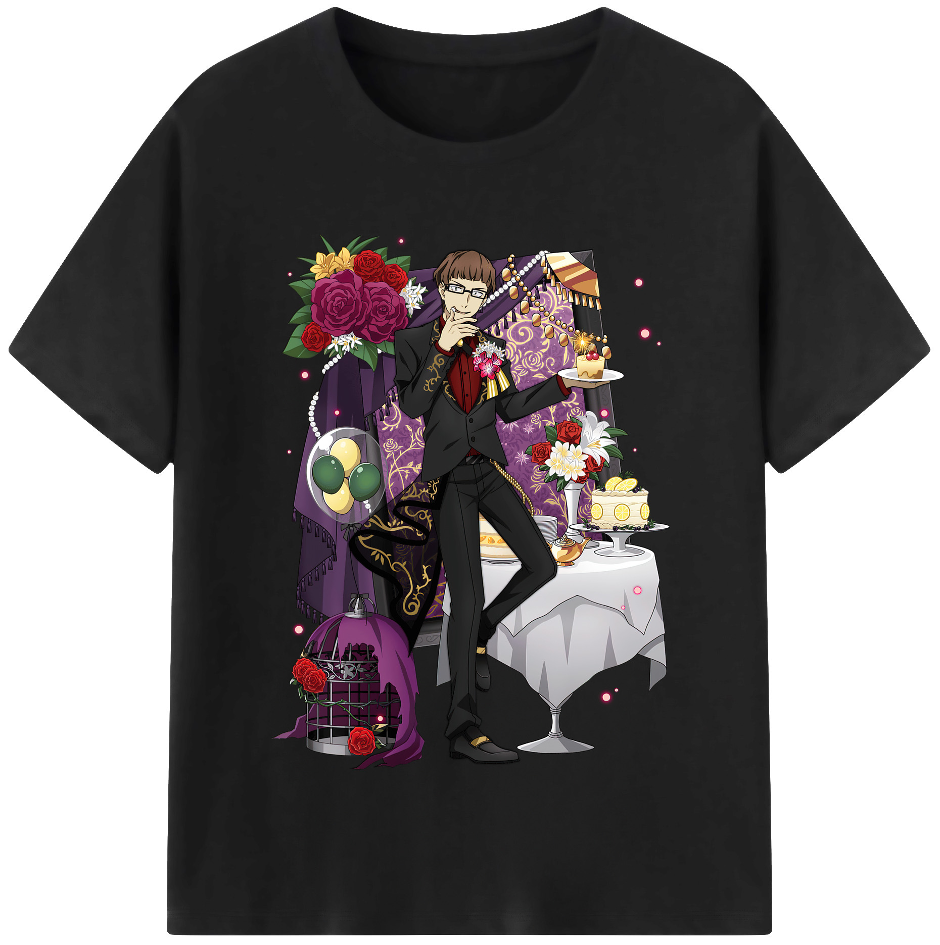 （画像用） 文豪ストレイドッグス Bungo Stray Dogs レディースカジュアルプリントTシャツ（綿100％）