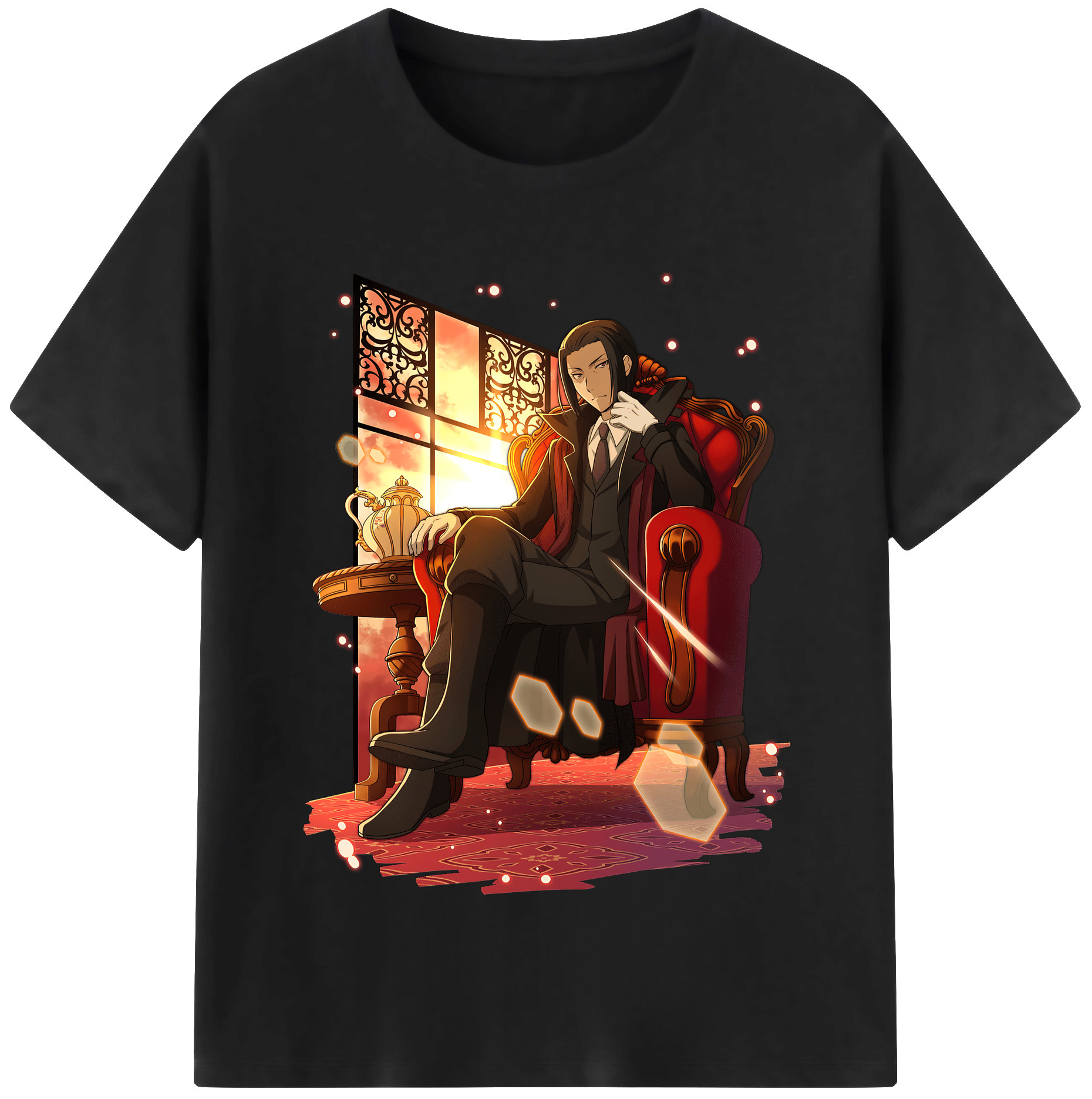 （画像用） 文豪ストレイドッグス Bungo Stray Dogs レディースカジュアルプリントTシャツ（綿100％）