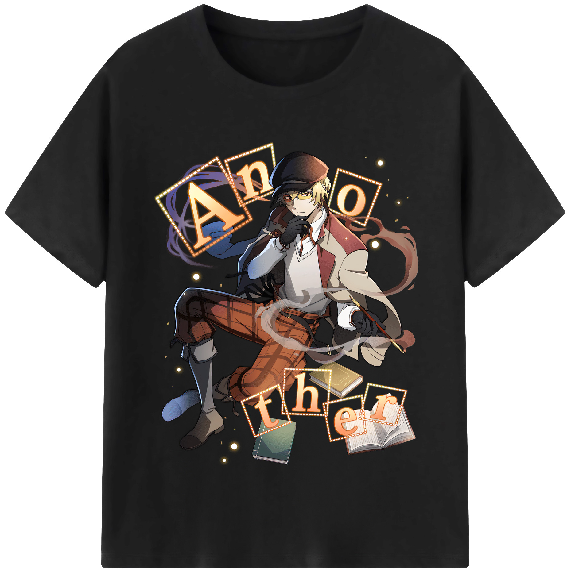 （画像用） 文豪ストレイドッグス Bungo Stray Dogs レディースカジュアルプリントTシャツ（綿100％）