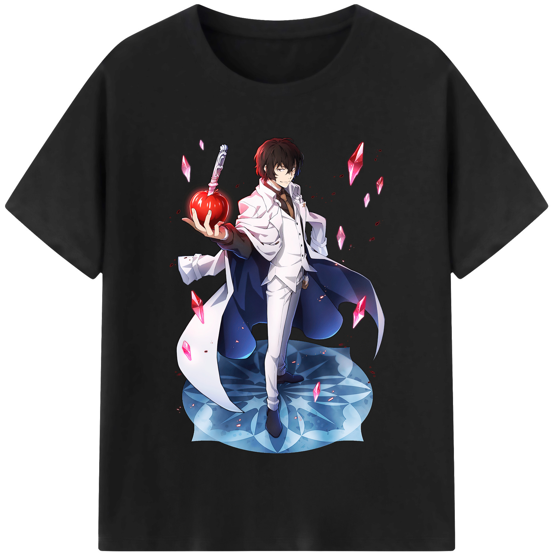 （画像用） 文豪ストレイドッグス Bungo Stray Dogs レディースカジュアルプリントTシャツ（綿100％）
