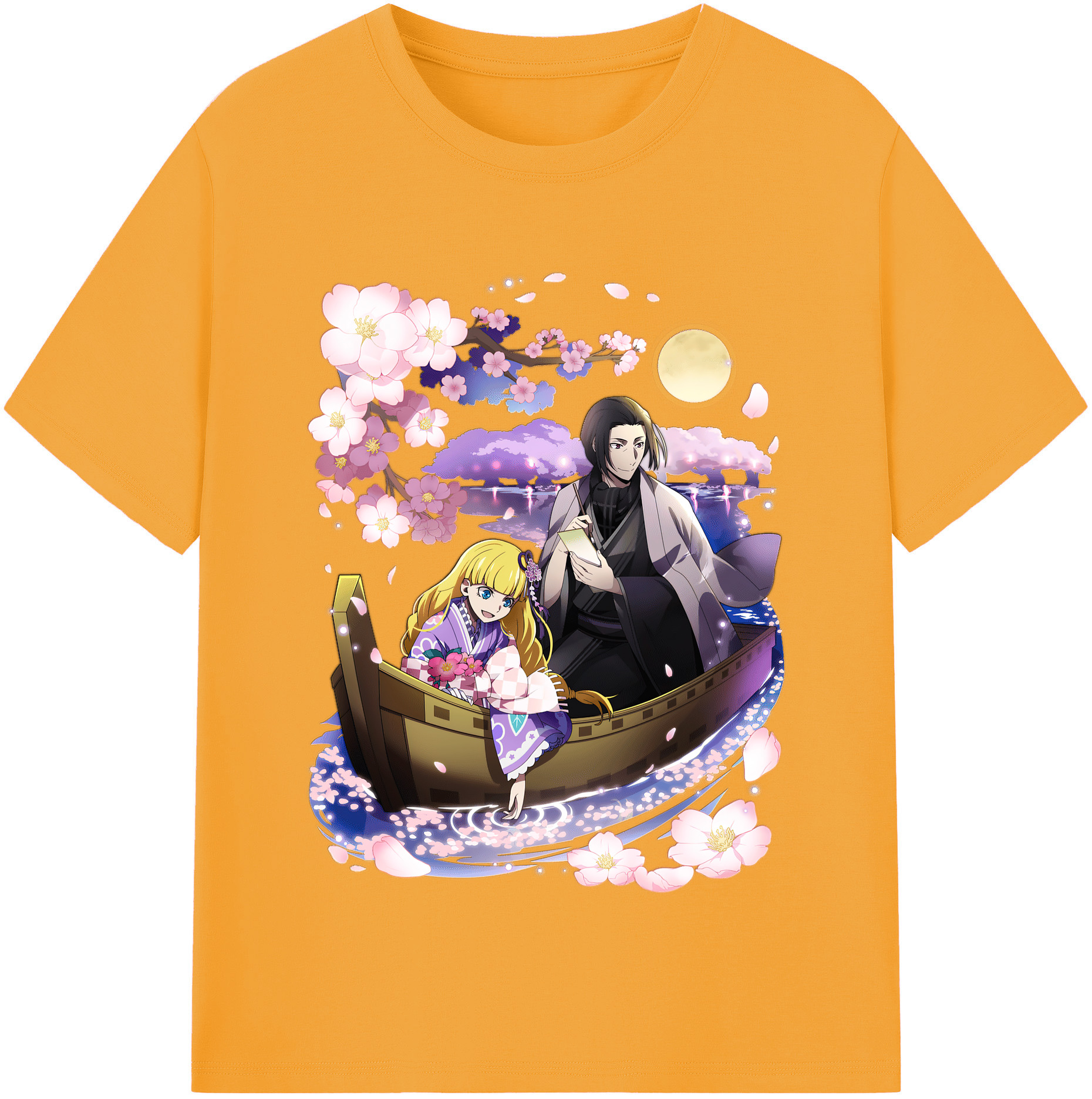 （画像用） 文豪ストレイドッグス Bungo Stray Dogs レディースカジュアルプリントTシャツ（綿100％）