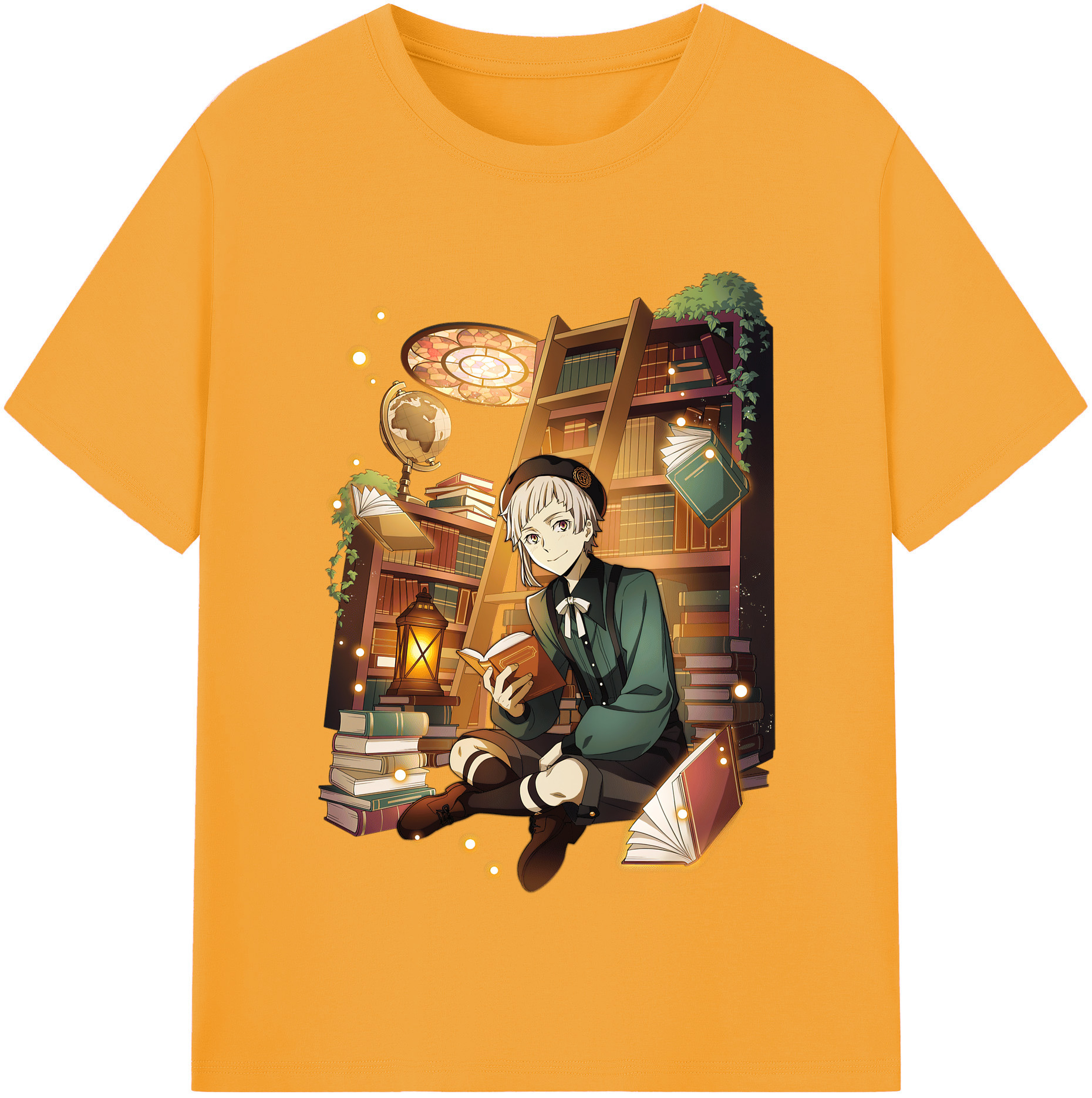 （画像用） 文豪ストレイドッグス Bungo Stray Dogs レディースカジュアルプリントTシャツ（綿100％）