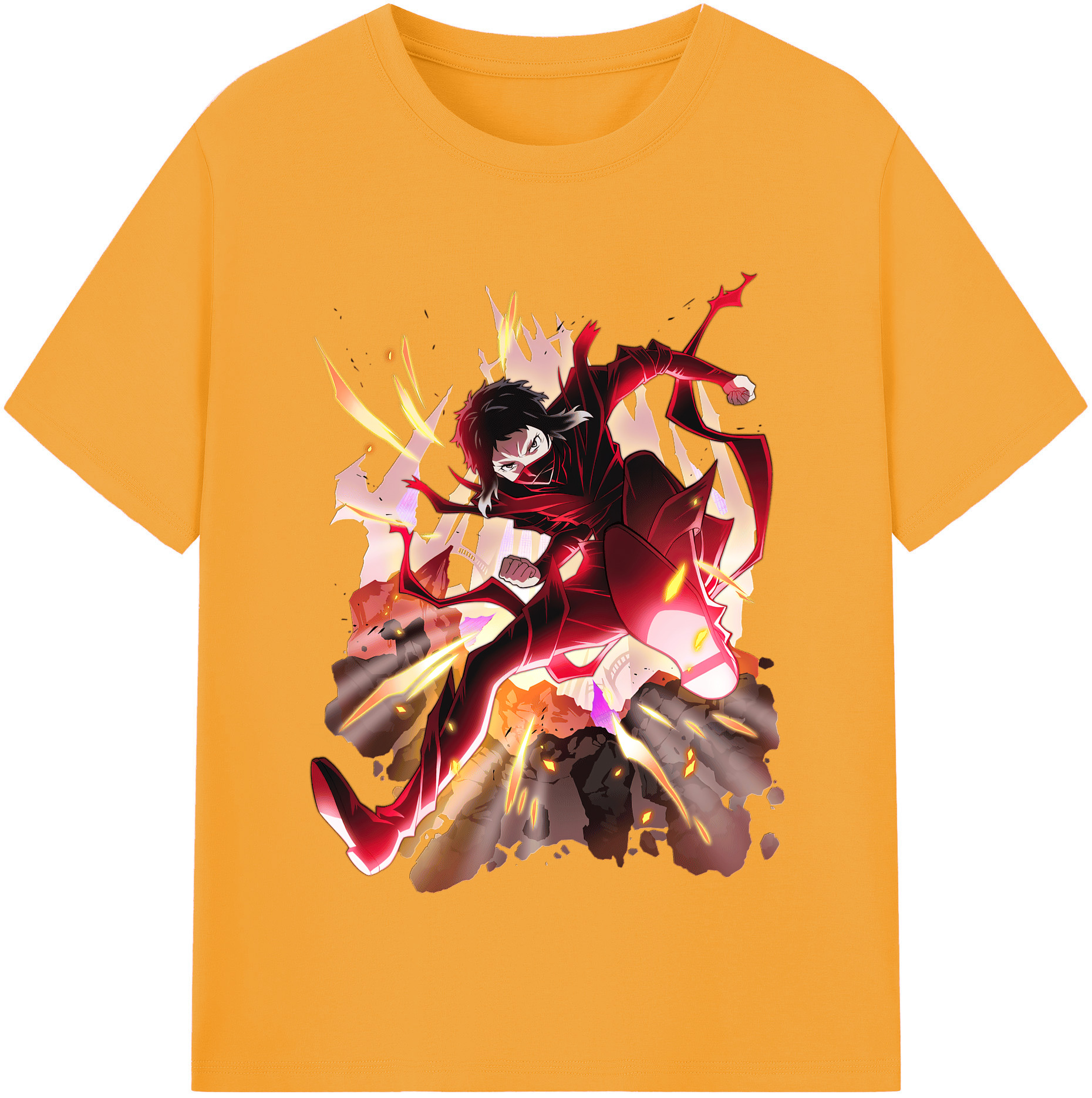 （画像用） 文豪ストレイドッグス Bungo Stray Dogs レディースカジュアルプリントTシャツ（綿100％）