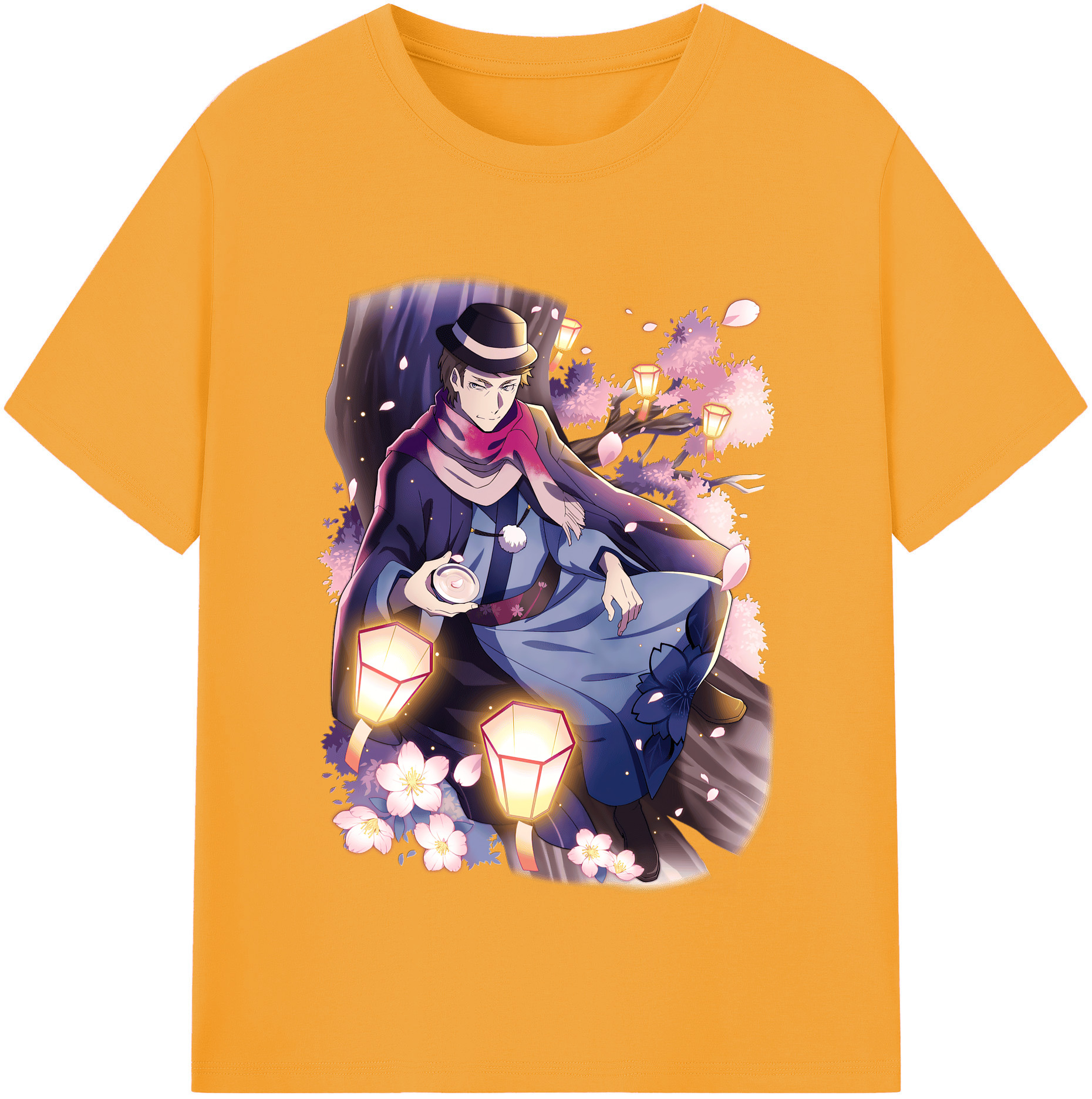 （画像用） 文豪ストレイドッグス Bungo Stray Dogs レディースカジュアルプリントTシャツ（綿100％）
