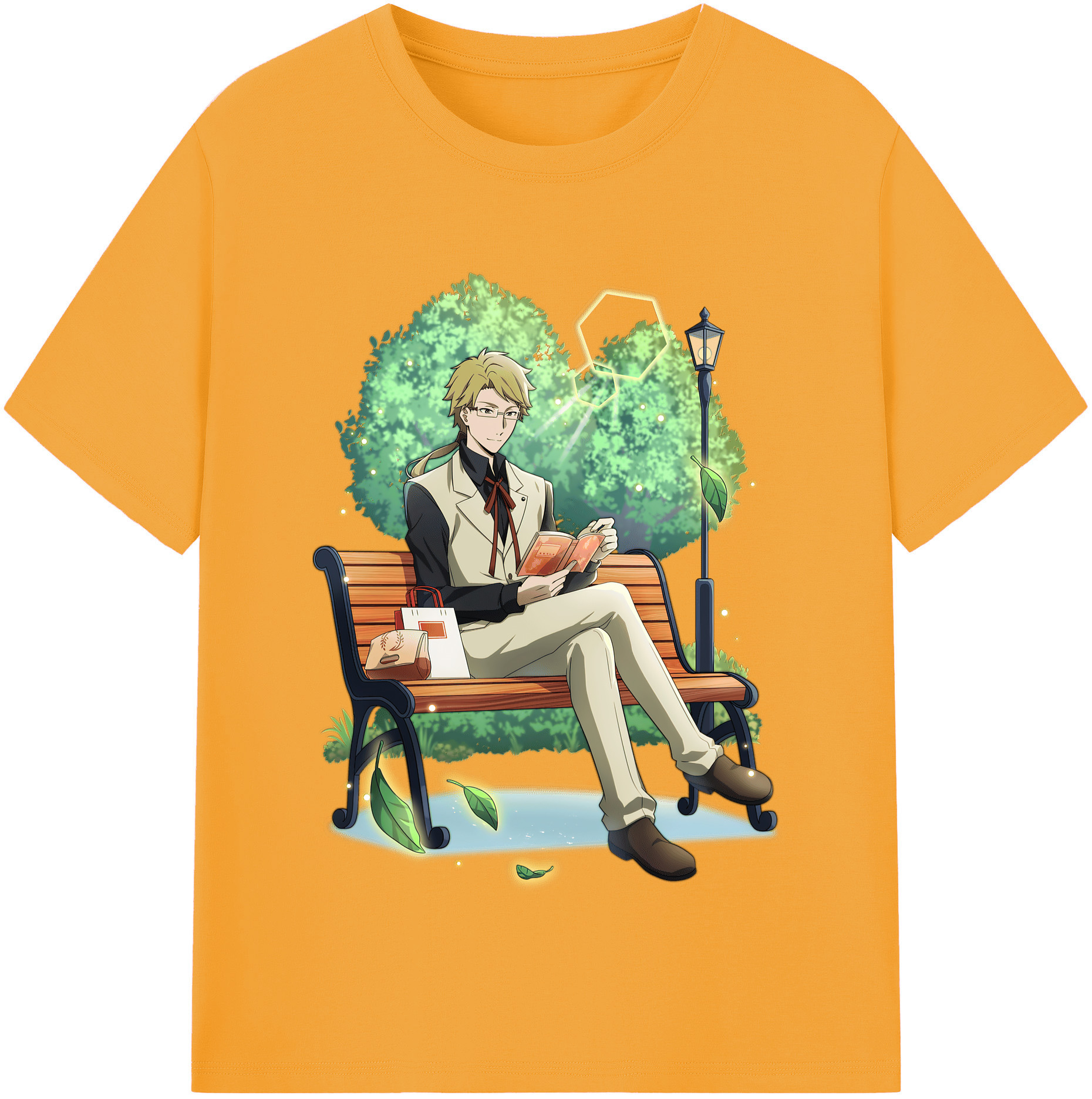 （画像用） 文豪ストレイドッグス Bungo Stray Dogs レディースカジュアルプリントTシャツ（綿100％）