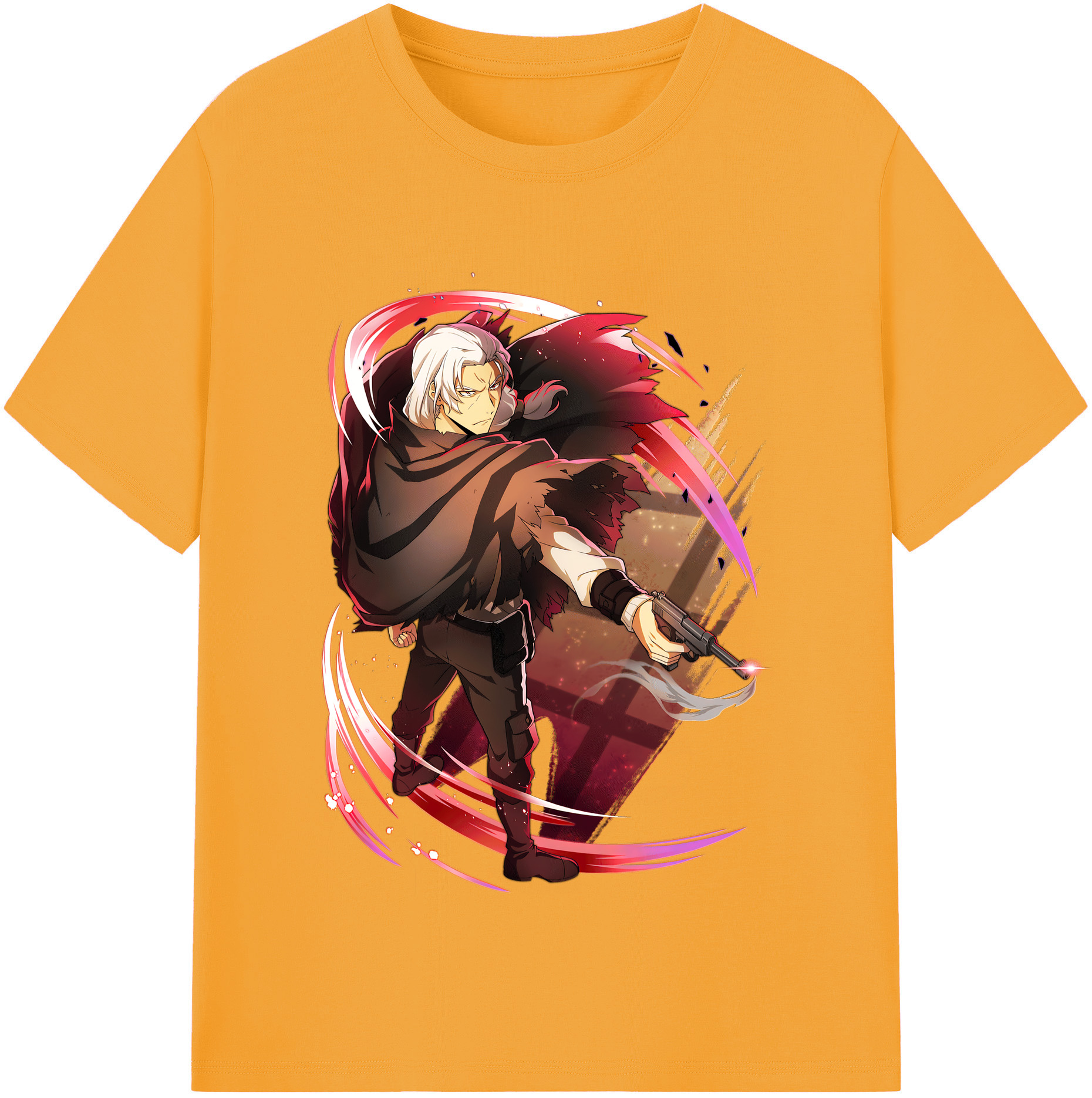 （画像用） 文豪ストレイドッグス Bungo Stray Dogs レディースカジュアルプリントTシャツ（綿100％）