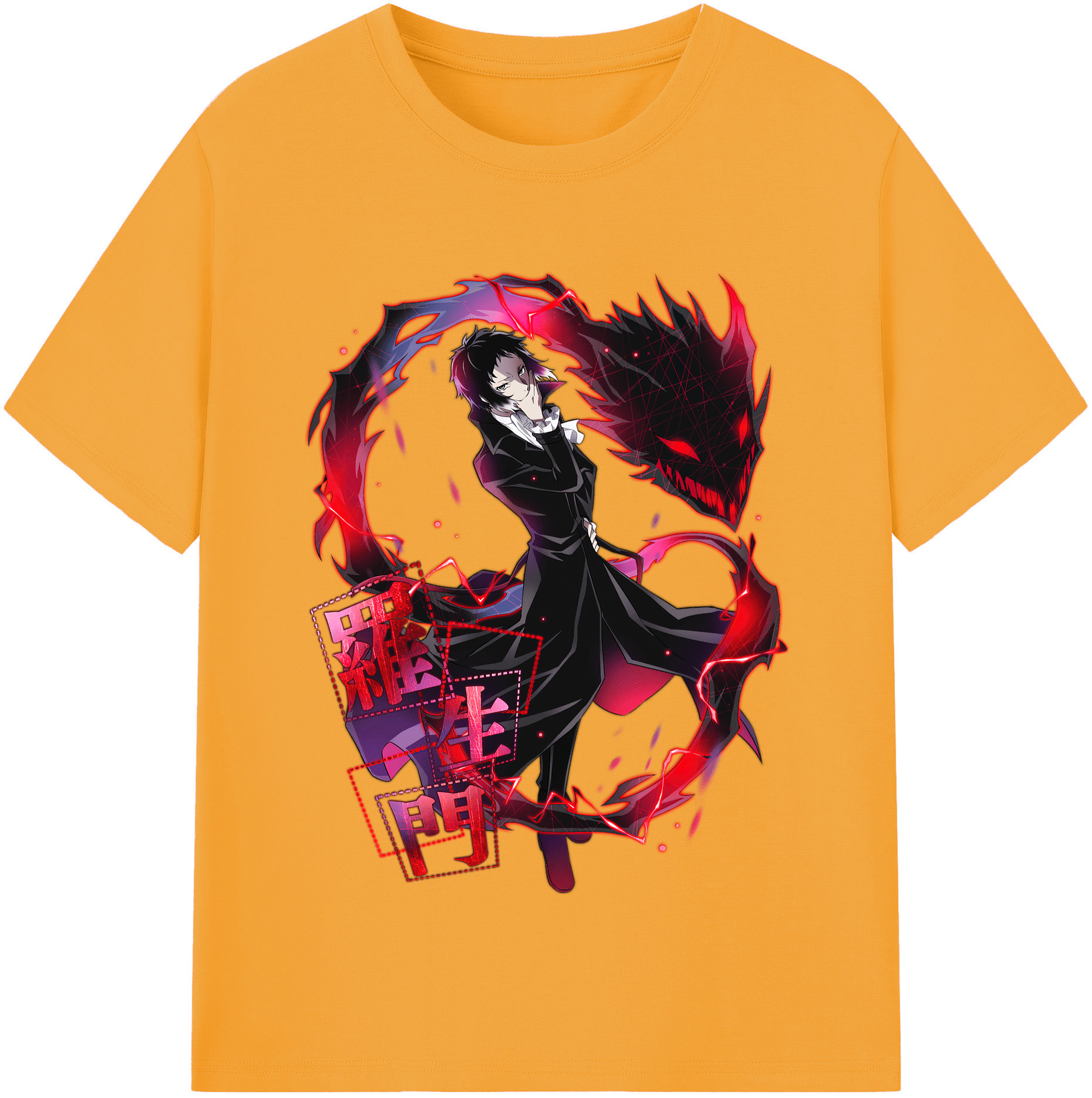 （画像用） 文豪ストレイドッグス Bungo Stray Dogs レディースカジュアルプリントTシャツ（綿100％）