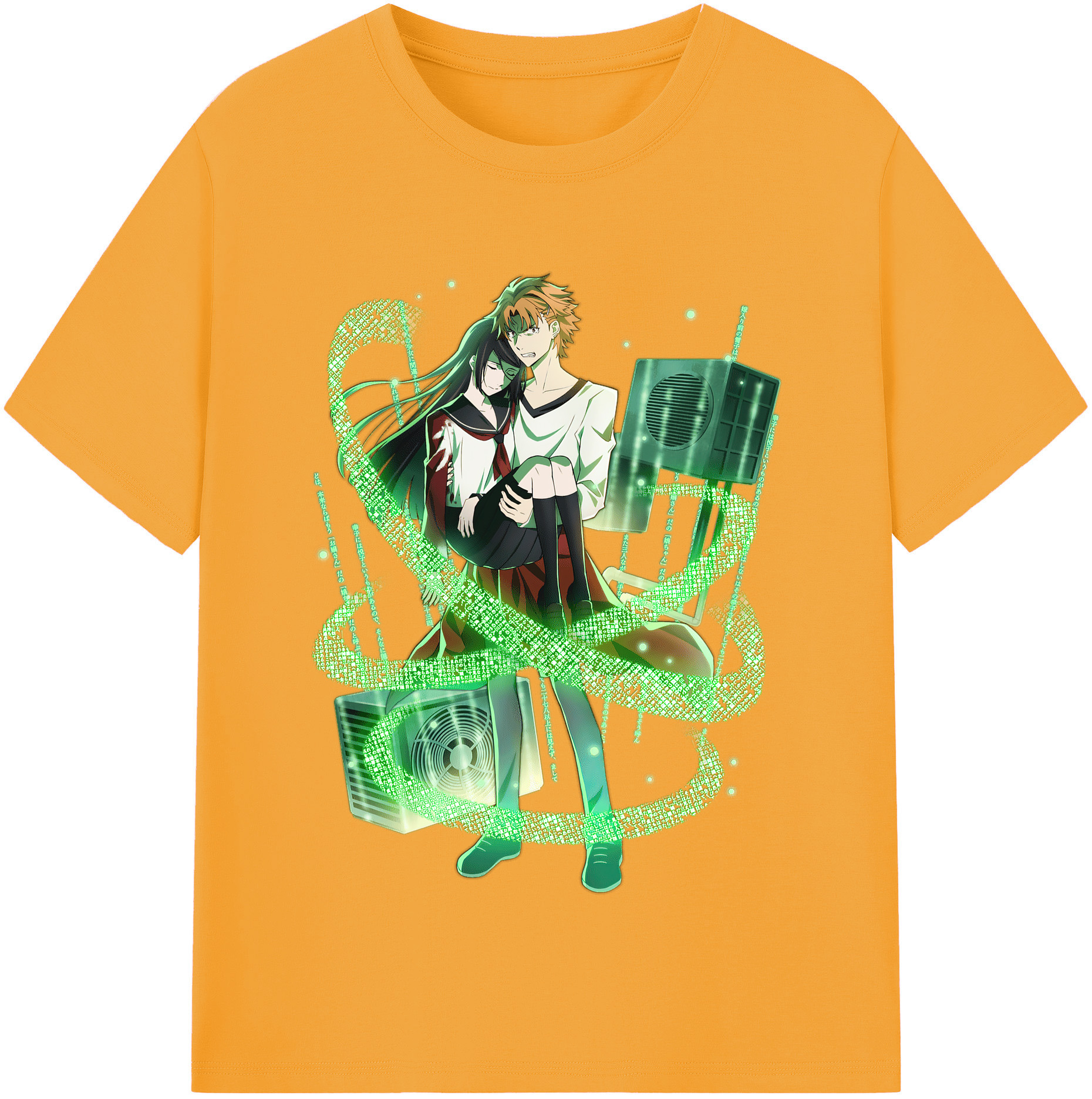 （画像用） 文豪ストレイドッグス Bungo Stray Dogs レディースカジュアルプリントTシャツ（綿100％）