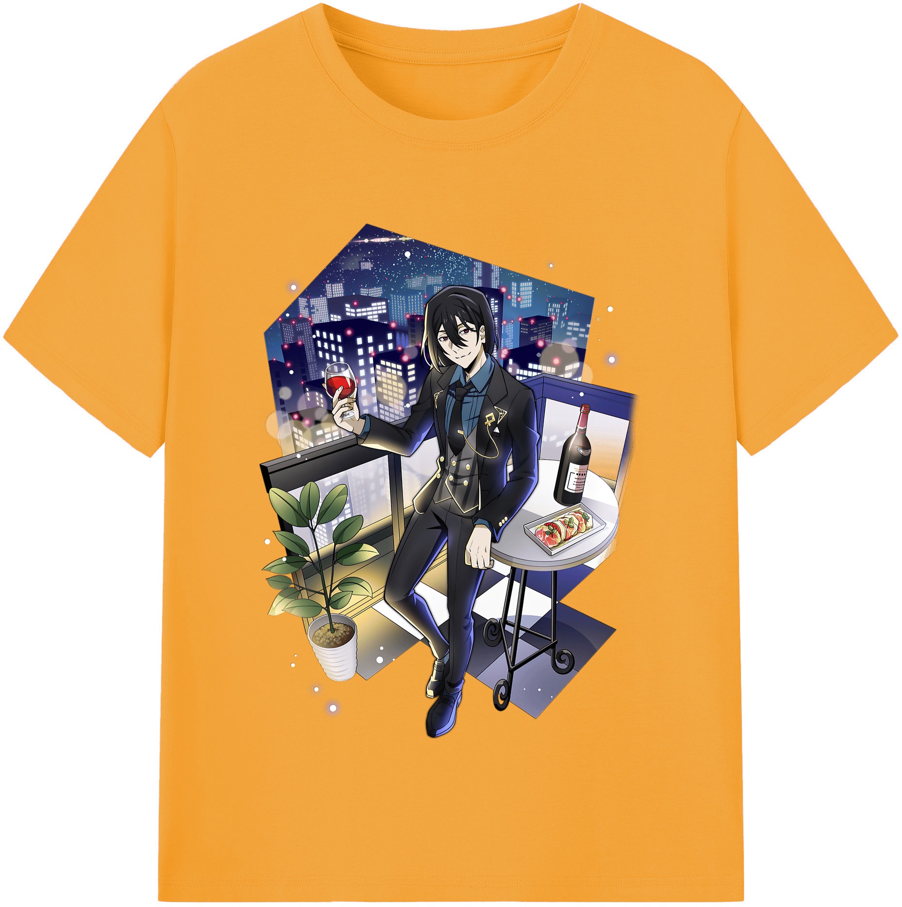 （画像用） 文豪ストレイドッグス Bungo Stray Dogs レディースカジュアルプリントTシャツ（綿100％）