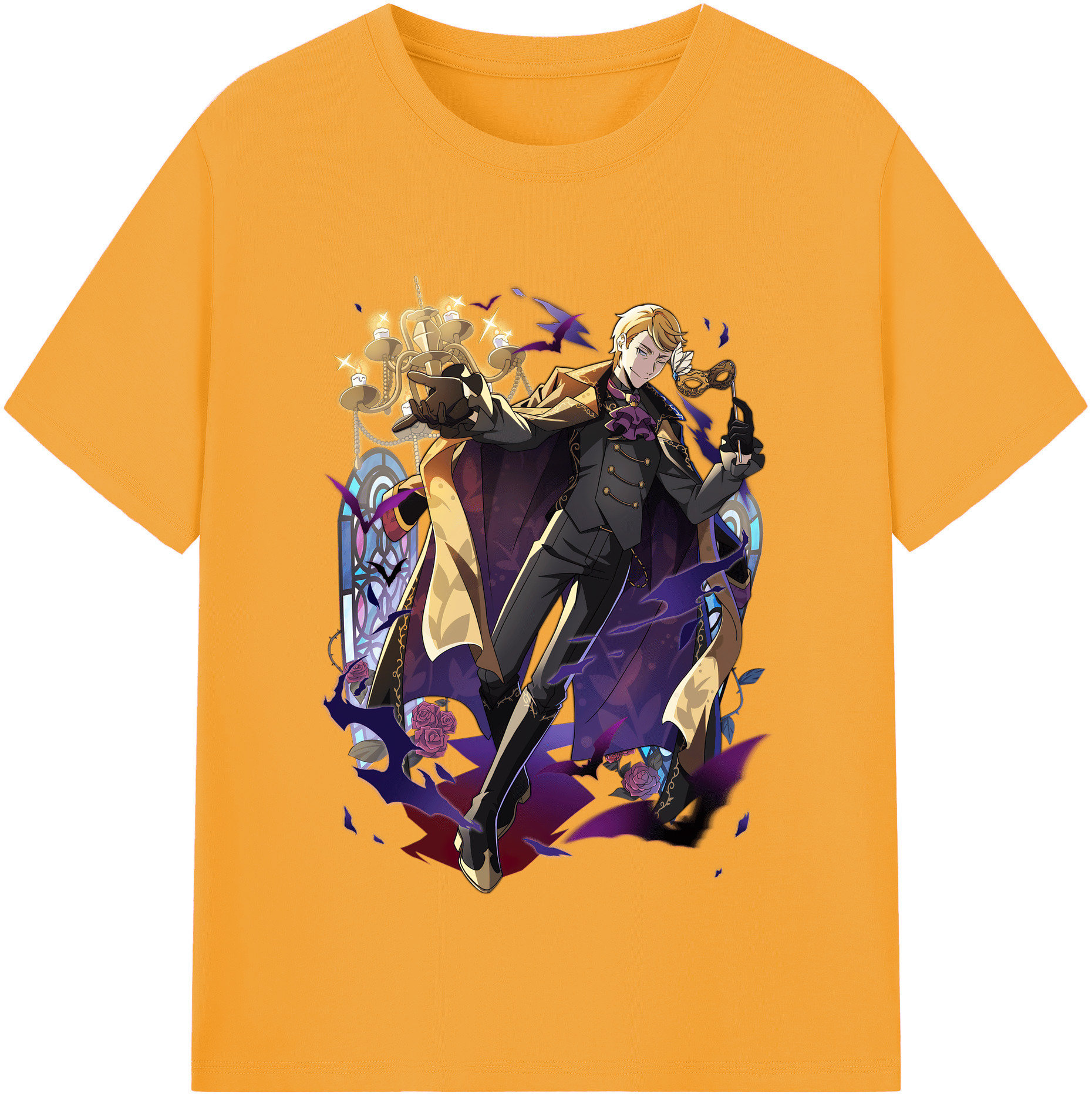 （画像用） 文豪ストレイドッグス Bungo Stray Dogs レディースカジュアルプリントTシャツ（綿100％）